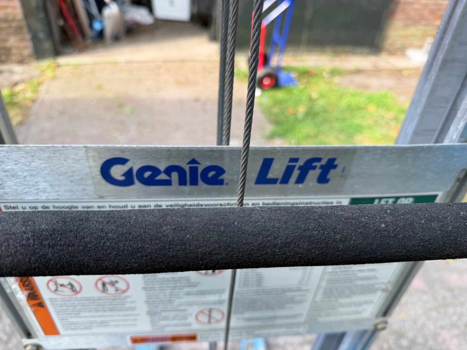 Genie Lift - Handmatige materiaalheffer, Ophalen