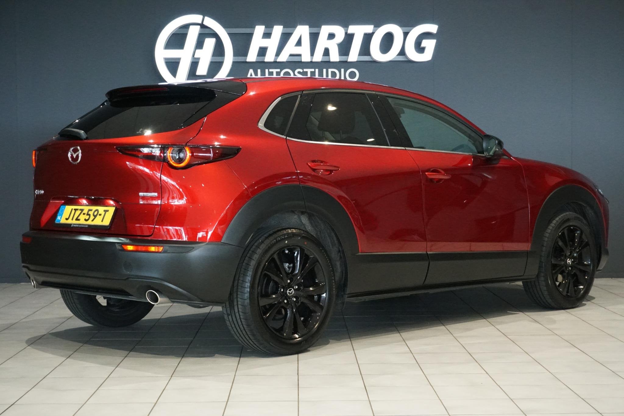 Mazda CX-30 2.5 e-SkyActiv-G M Hybrid Nagisa + HEAD-UP / DOD, Auto's, Gebruikt, Euro 6, 4 cilinders, Verwarmde buitenspiegels