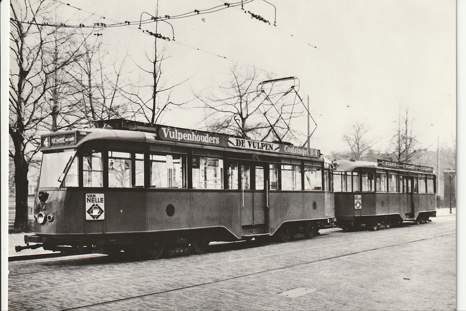 ROTTERDAM RET TRAMSTEL 572-1022 PROEFCOMBINATIE '48  '51 101, Ophalen of Verzenden, 1940 tot 1960, Ongelopen, Zuid-Holland