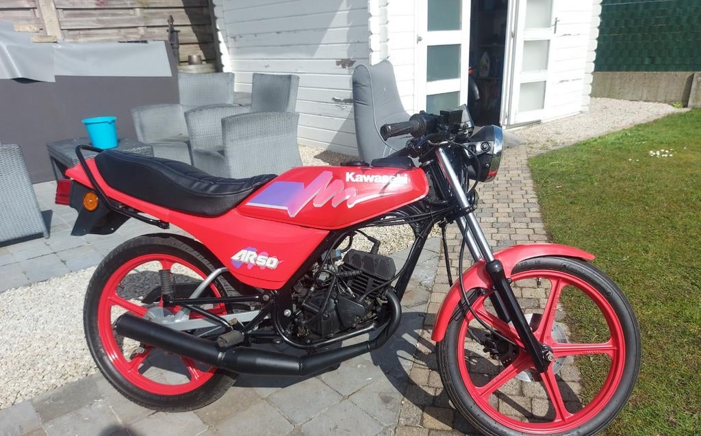 Kawasaki AR50 klasse B zgst 14000km met BOUWJAARATTEST!, Ophalen of Verzenden, Gebruikt