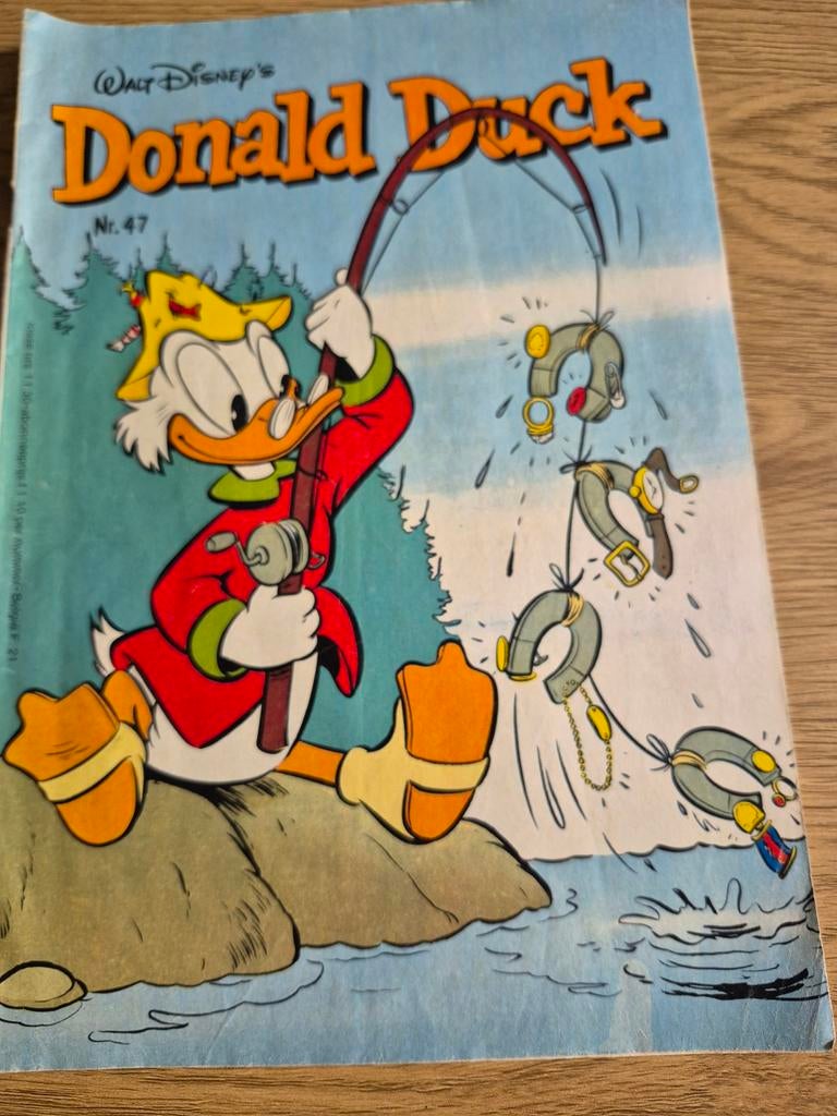 Donald Duck Nr. 47 - Vintage Stripboek uit 1980, Boeken, Stripboeken, Eén stripboek, Ophalen of Verzenden, Gelezen
