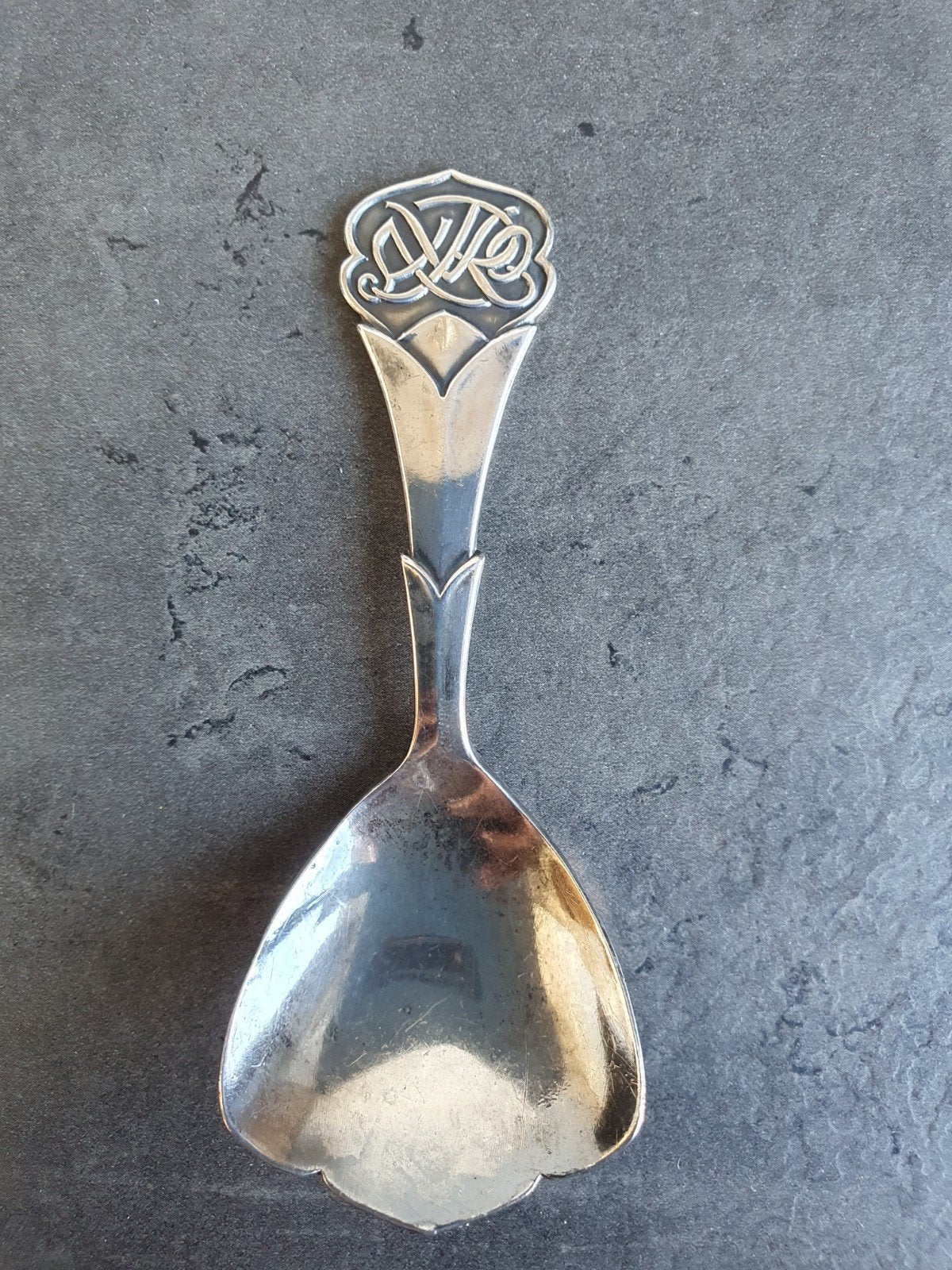 AVRO suikerlepel - 1937, Ophalen of Verzenden, Gebruikt, Overige materialen, Bestek