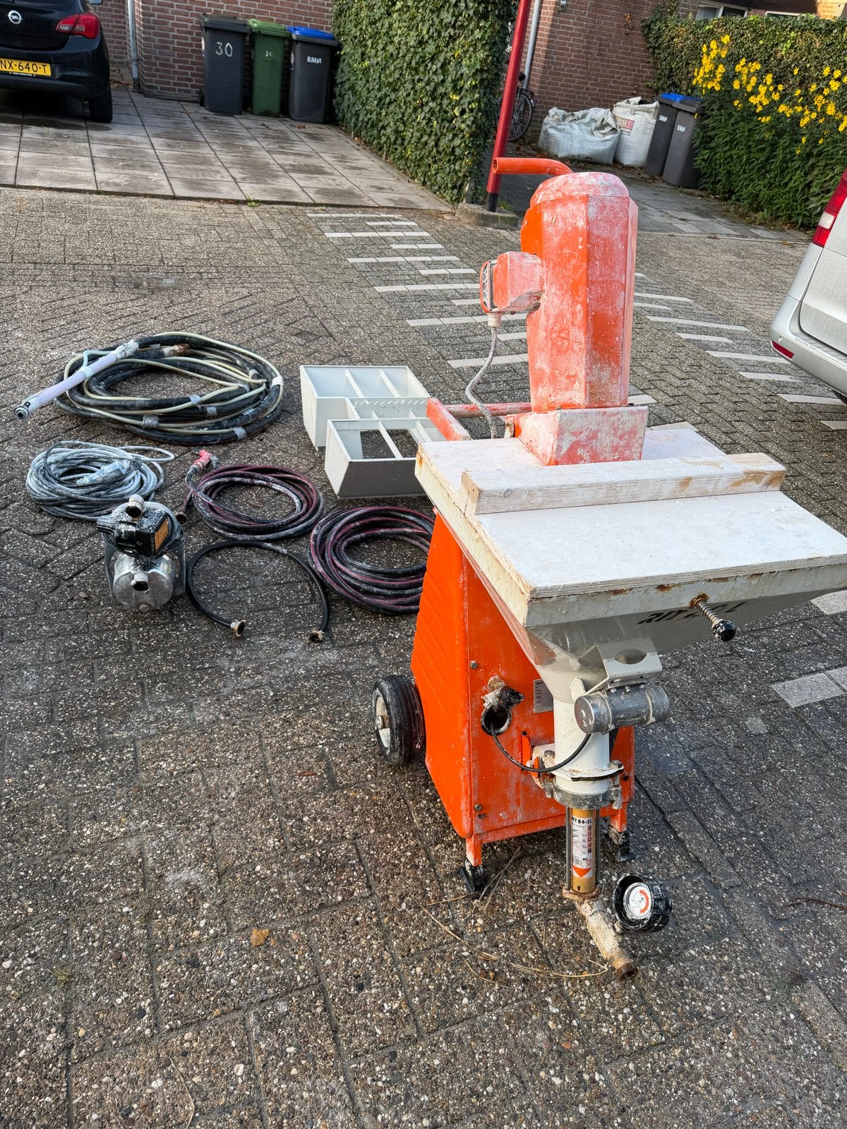 Pft ritmo L compleet, Ophalen