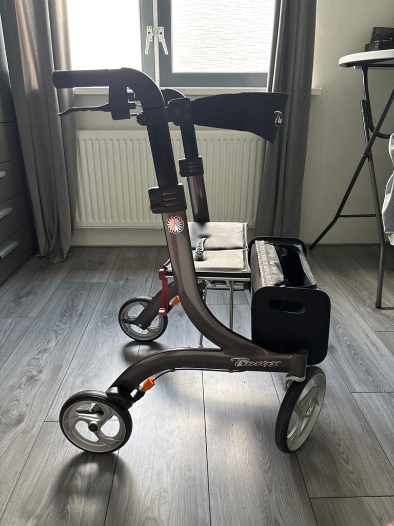 Travixx rollator zgan, Diversen, Ophalen, Opvouwbaar, Zo goed als nieuw