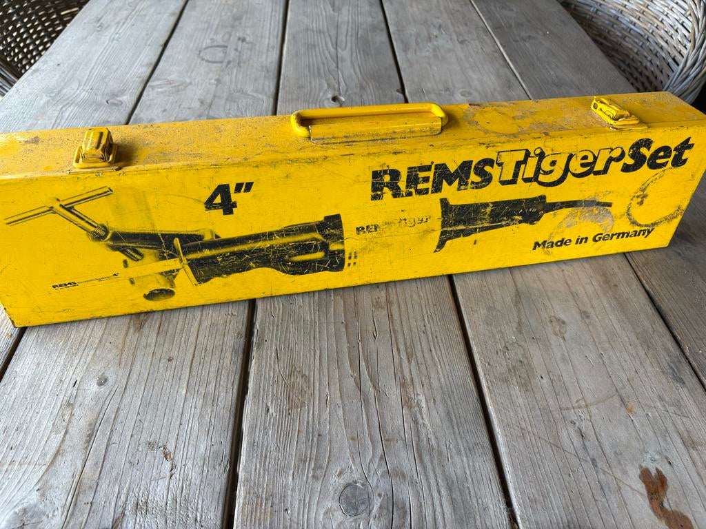 REMS TigerSet Reciprozaag - Made in Germany, Ophalen of Verzenden, Gebruikt, Reciprozaag