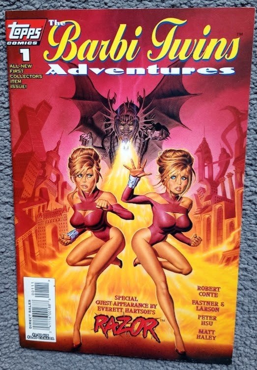 Barbi Twins. 2 in 1 Uitstekende comic!!!!, Eén comic, Ophalen of Verzenden, Nieuw, Amerika