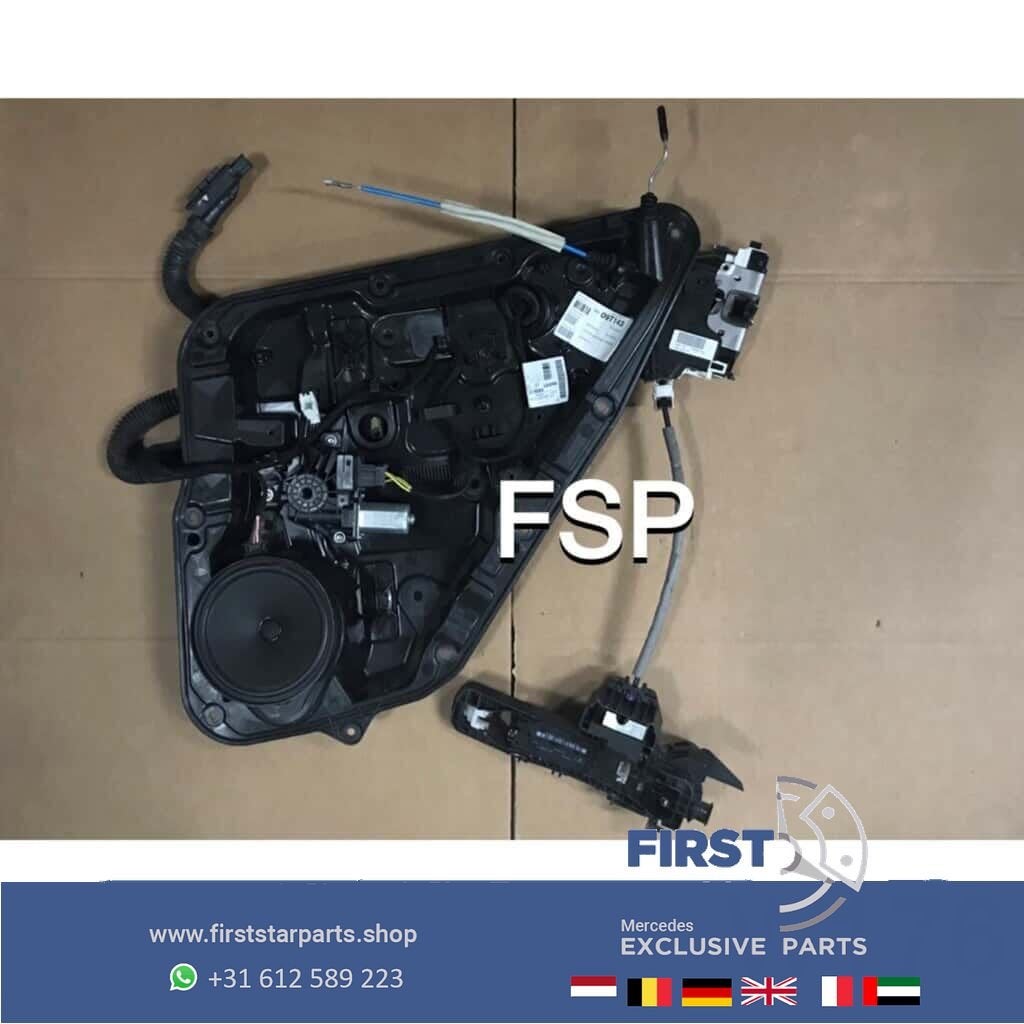 W176 deur kaart compleet mechanisme Mercedes A Klasse 2012-2, Gebruikt, -, Deur, Links