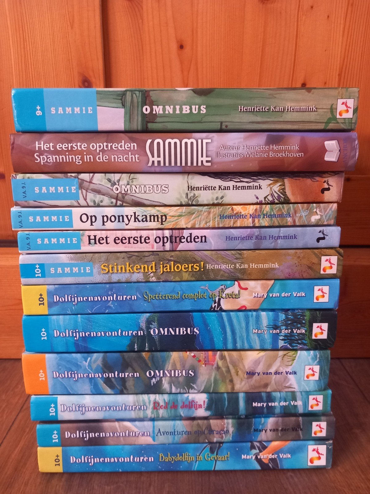 Grote collectie kinderboeken: Sammie en Dolfijnenavonturen, Boeken, Ophalen of Verzenden, Zo goed als nieuw
