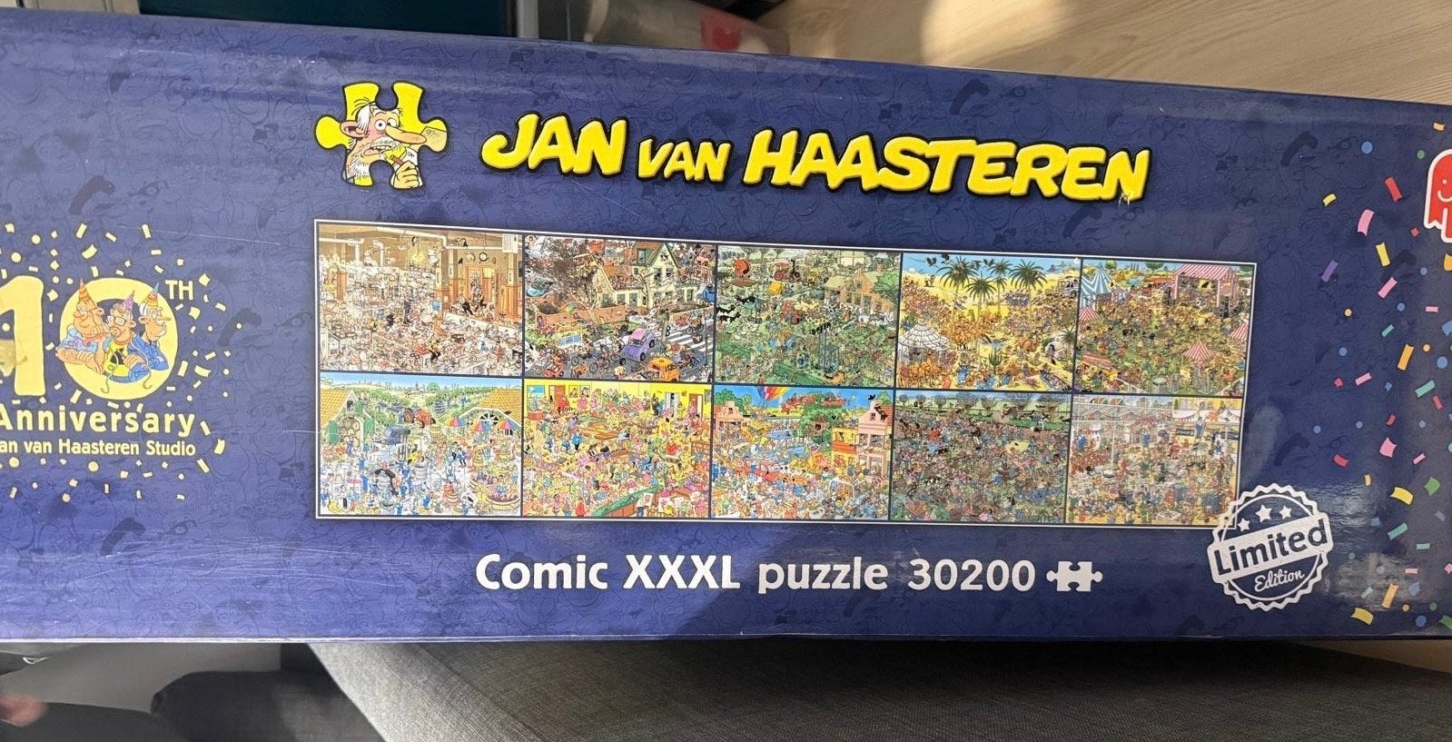 Jan van Haasteren Comic XXL Puzzel 30200 Stukjes, Hobby en Vrije tijd, Denksport en Puzzels, Ophalen, Meer dan 1500 stukjes, Zo goed als nieuw