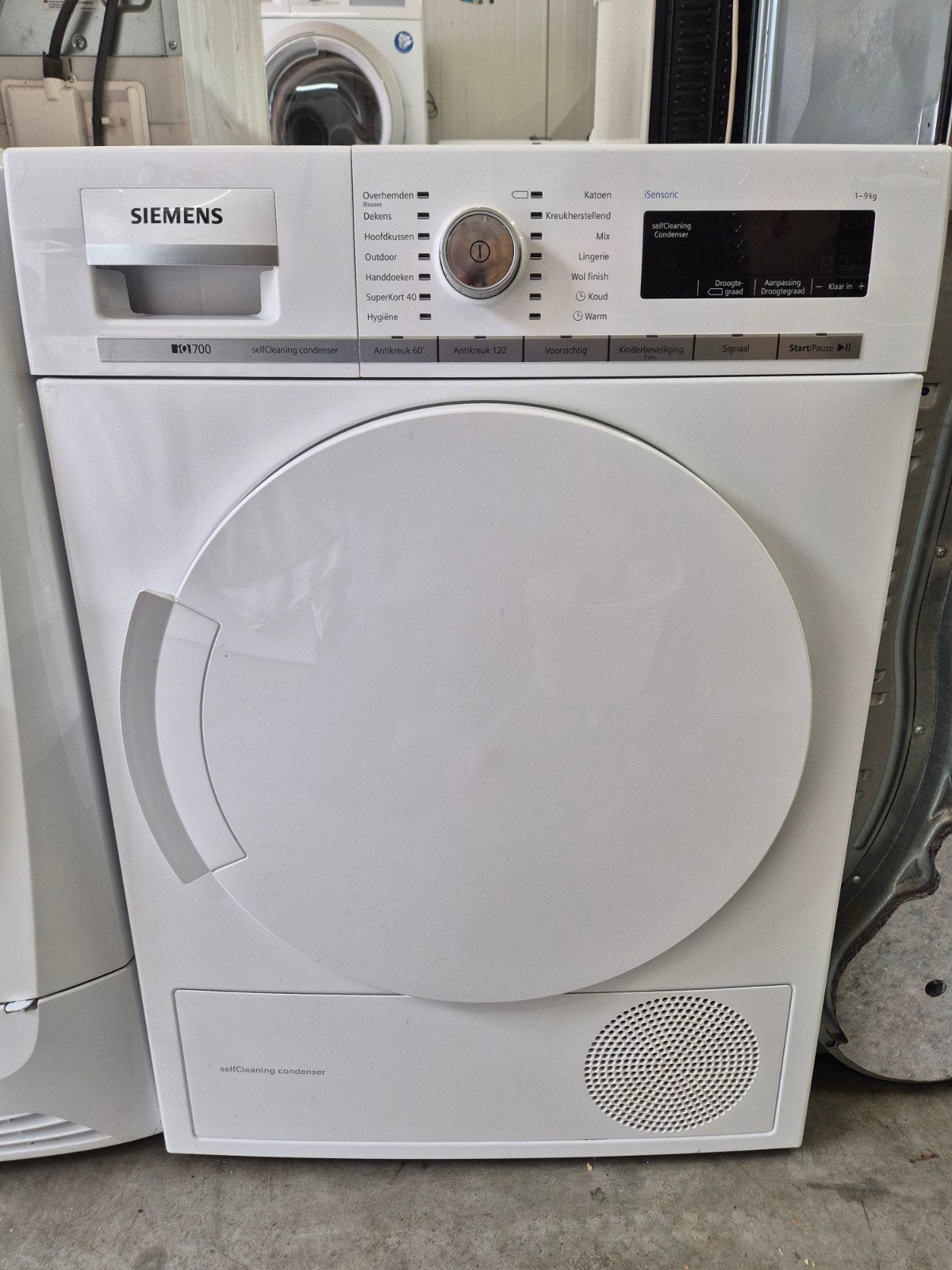 Siemens iQ700 warmtepompdroger, -9kg. -Bezorging mogelijk!, Ophalen
