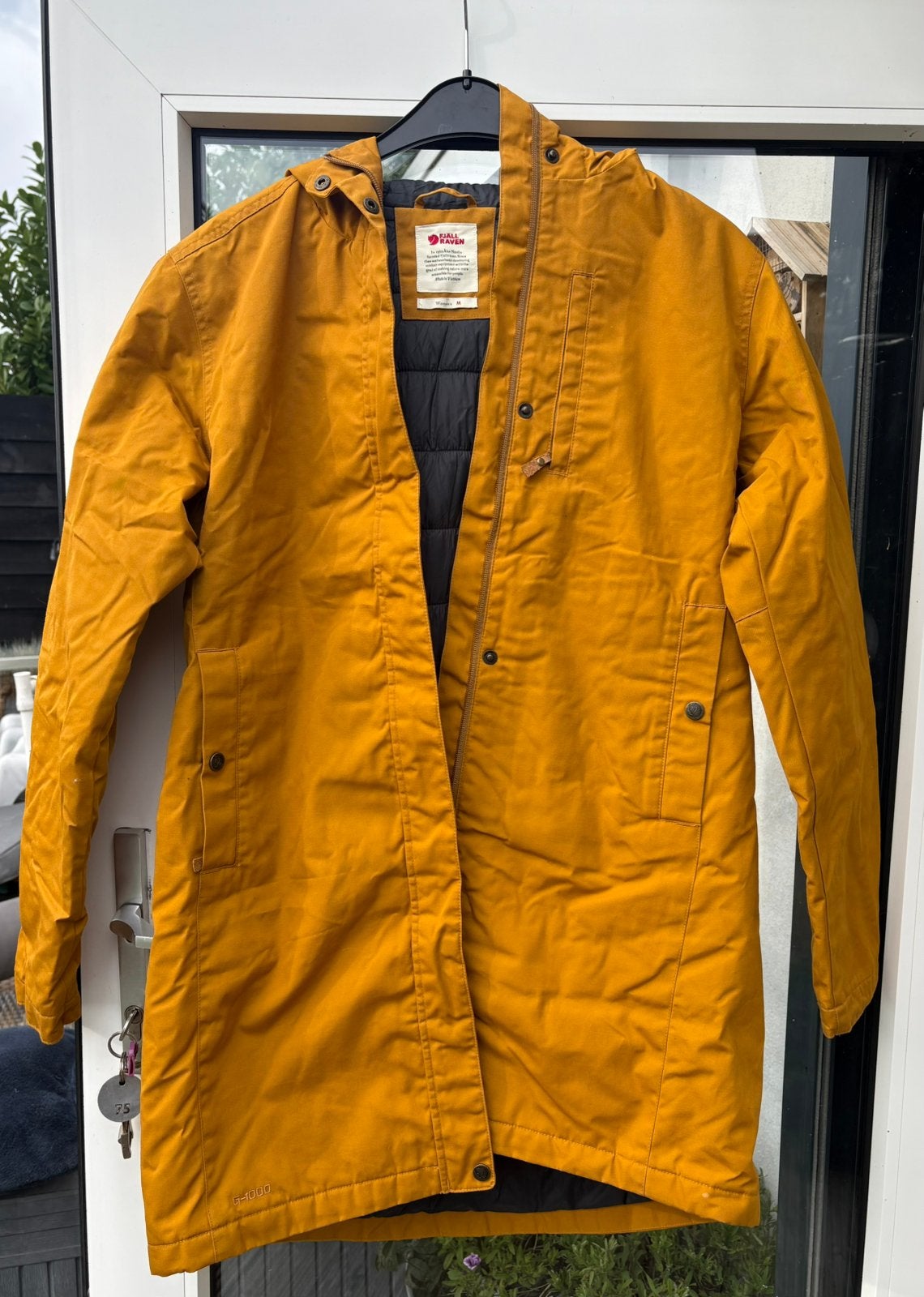 Fjallraven Parka Mosterdgeel maat M, Kleding | Dames, Ophalen of Verzenden, Nieuw, Maat 38/40 (M), Geel