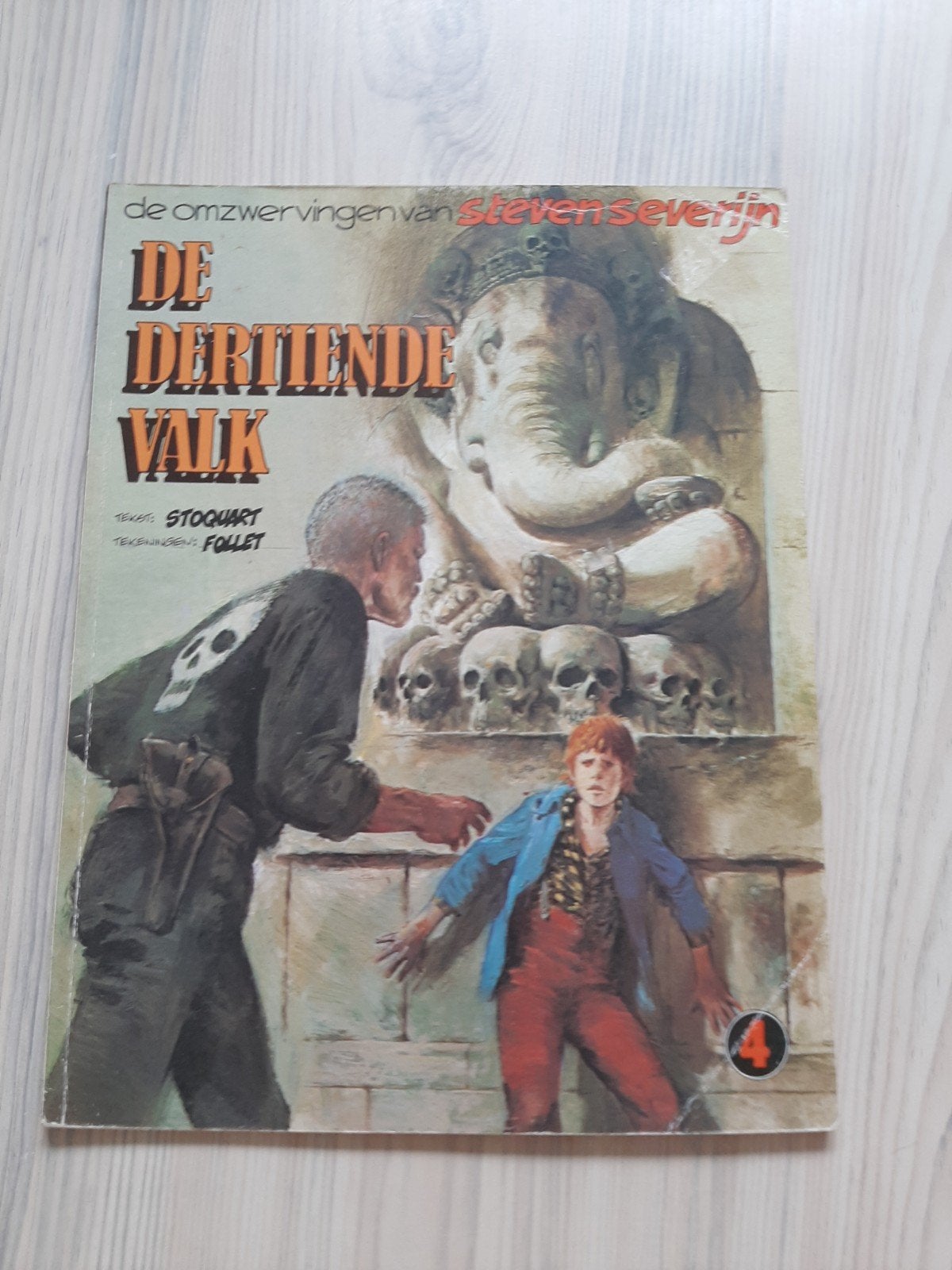 De Dertiende Valk - De Omzwervingen van Steven Severijn, Eén stripboek, Ophalen of Verzenden, Gelezen