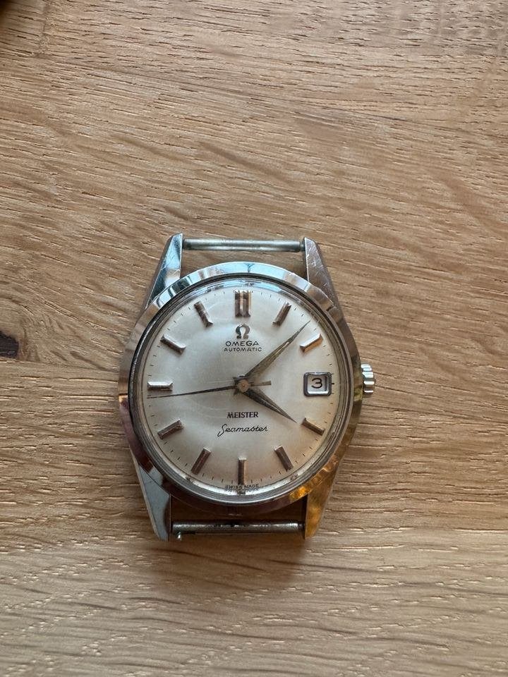 Vintage OMEGA Seamaster AUTOMATIC "Meister", Ophalen of Verzenden, Gebruikt, Staal, Omega