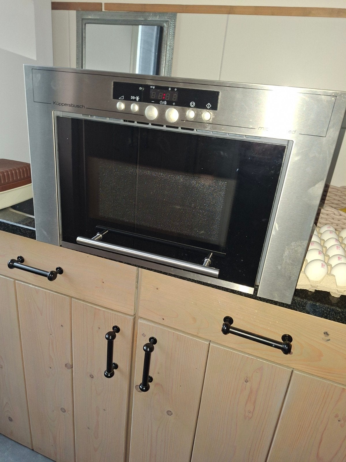 Kuppersbusch Inbouw magnetron EKM 7605.0 M, Ophalen