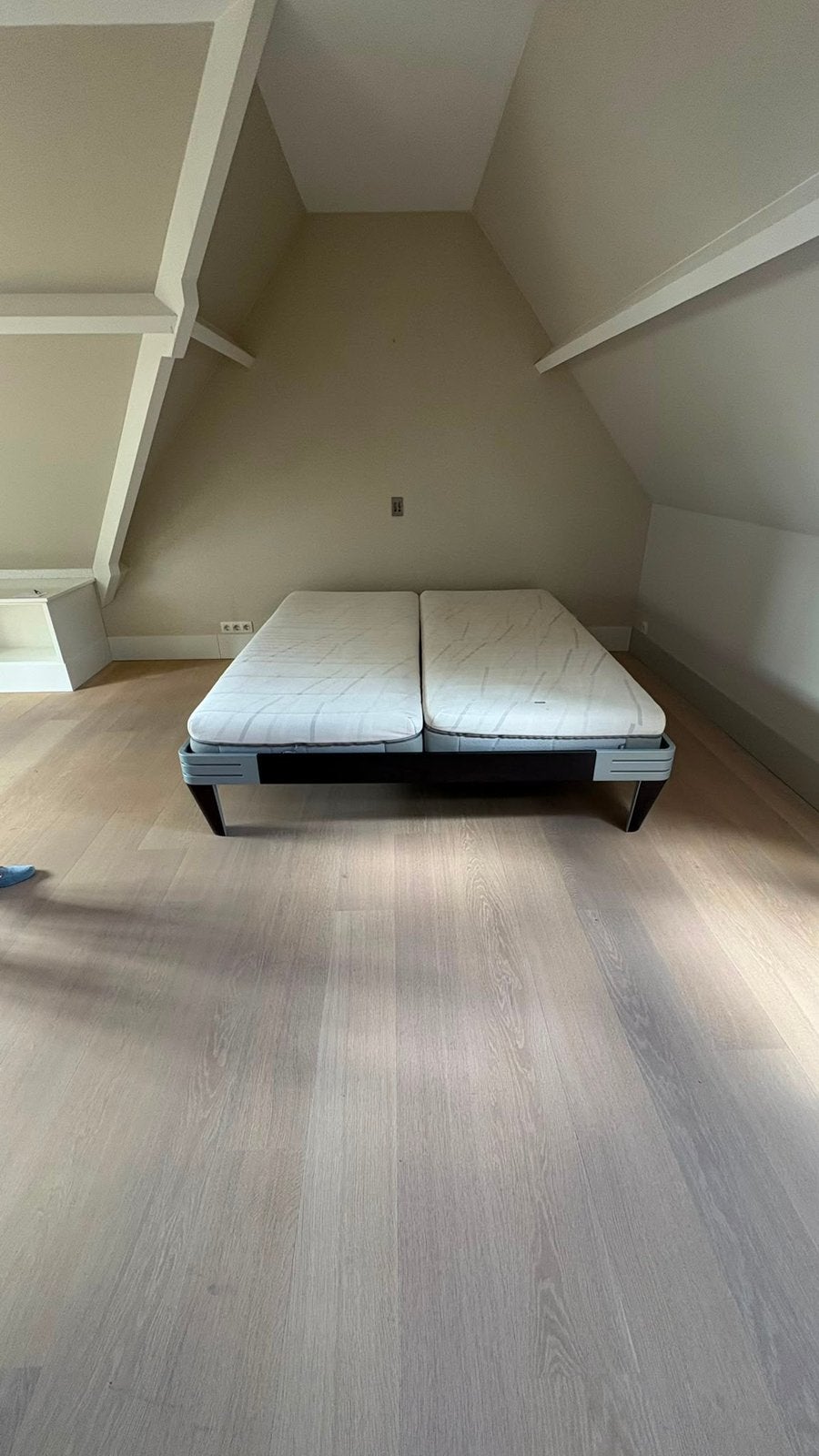 Auping bed ( Wenge ombouw ), 90 cm, Eenpersoons, 210 cm, Ophalen of Verzenden