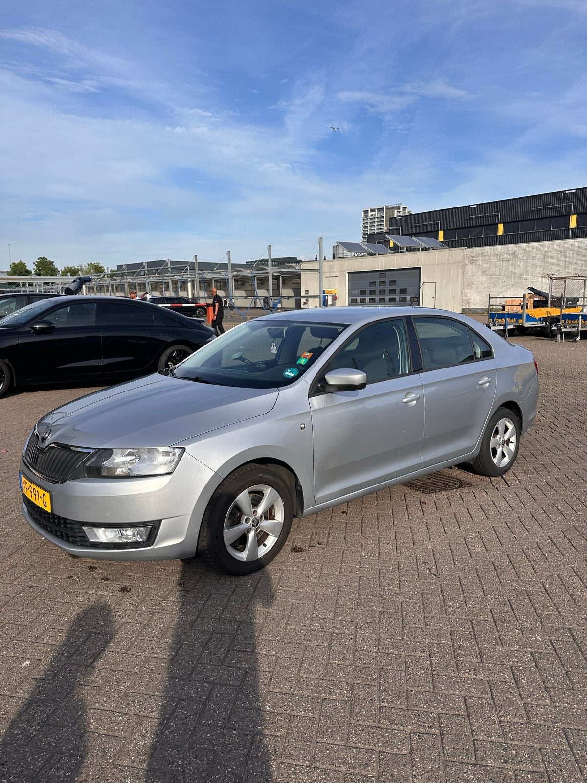 Skoda Rapid 1.4 TSI 90KW DSG 2013 Grijs, Auto's, Skoda, 4 cilinders, 610 kg, 1200 kg, 19 km/l