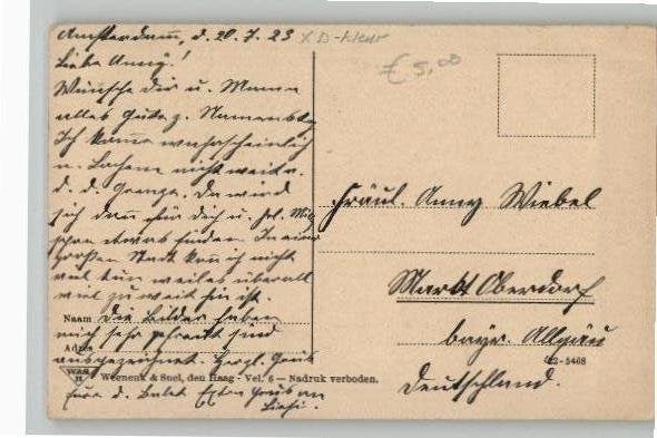 Oude Boerderij op de Veluwe 2 kaarten, Ophalen of Verzenden, Voor 1920, Gelopen, Gelderland