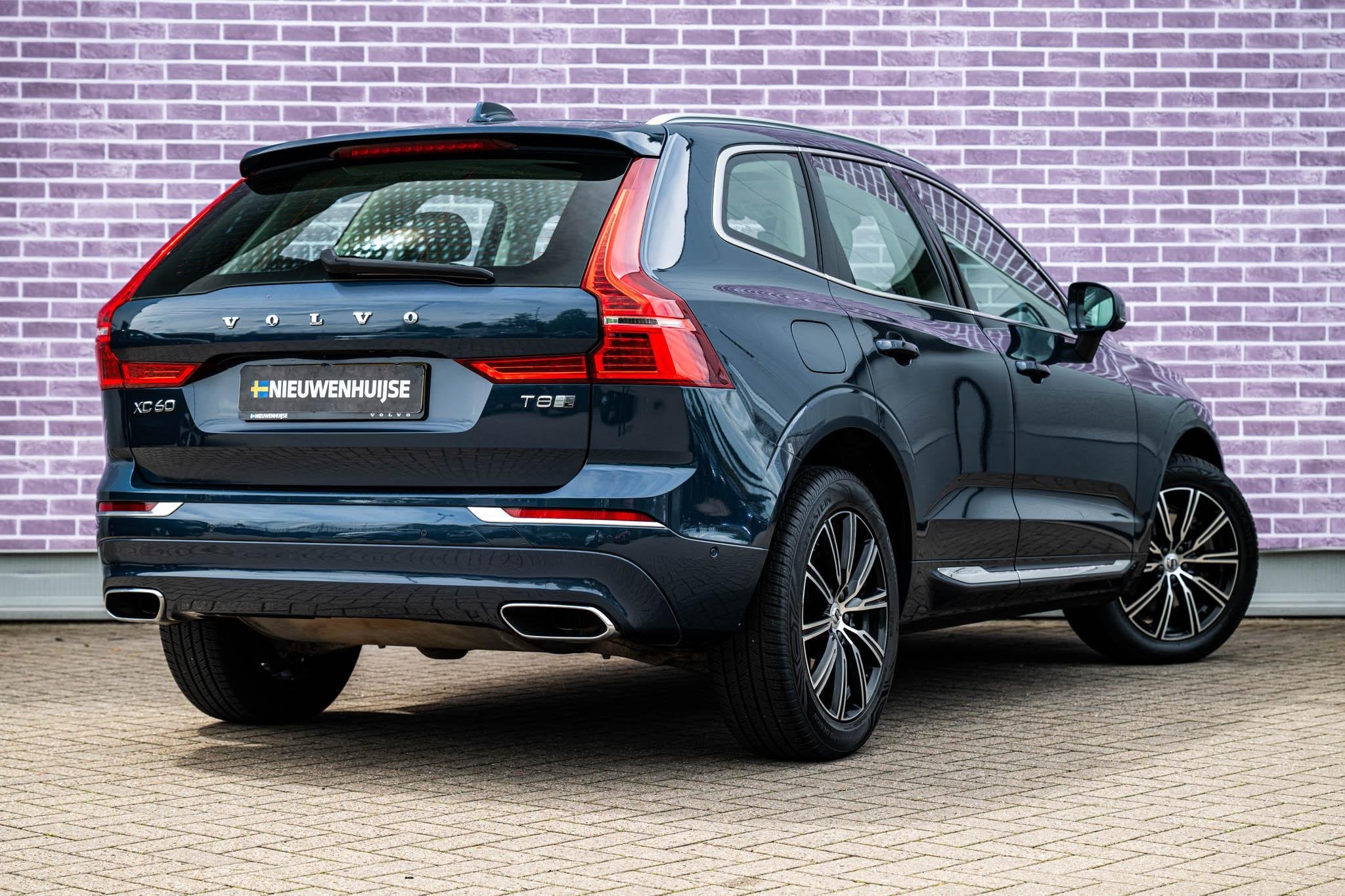 Volvo XC60 2.0 T8 Twin Engine AWD Inscription | SOH 90% | Ha, Gebruikt, Euro 6, 4 cilinders, Blauw