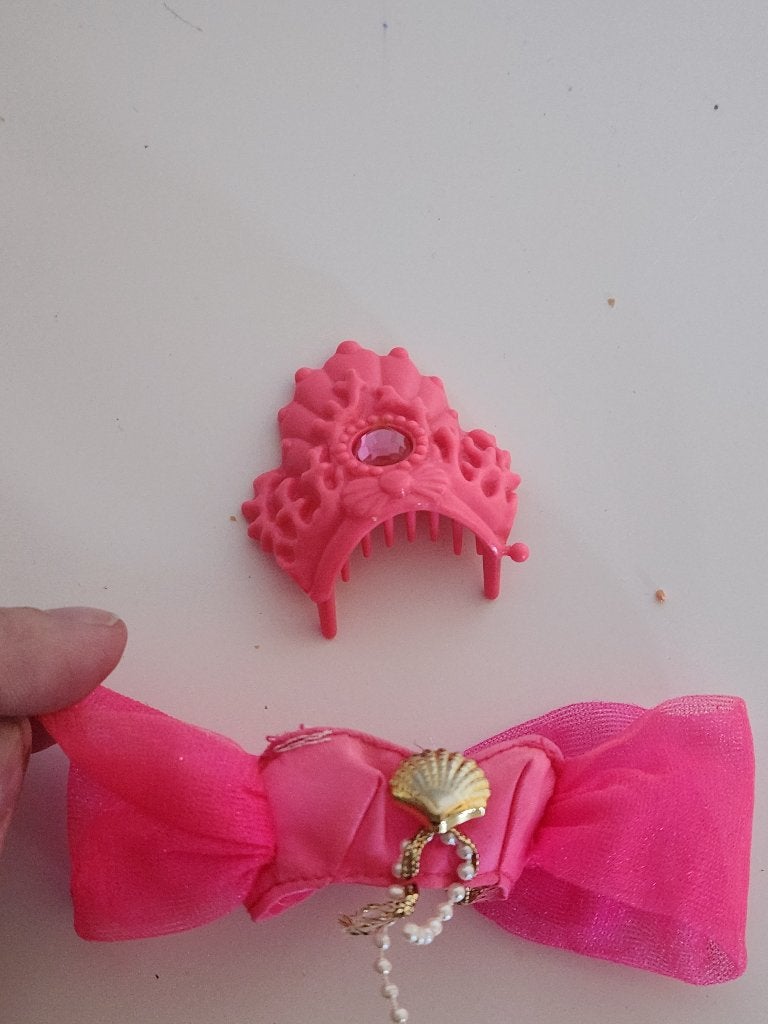 Top en kroon zeemeermin - Barbie - 1993, Ophalen of Verzenden, Gebruikt, Kleertjes