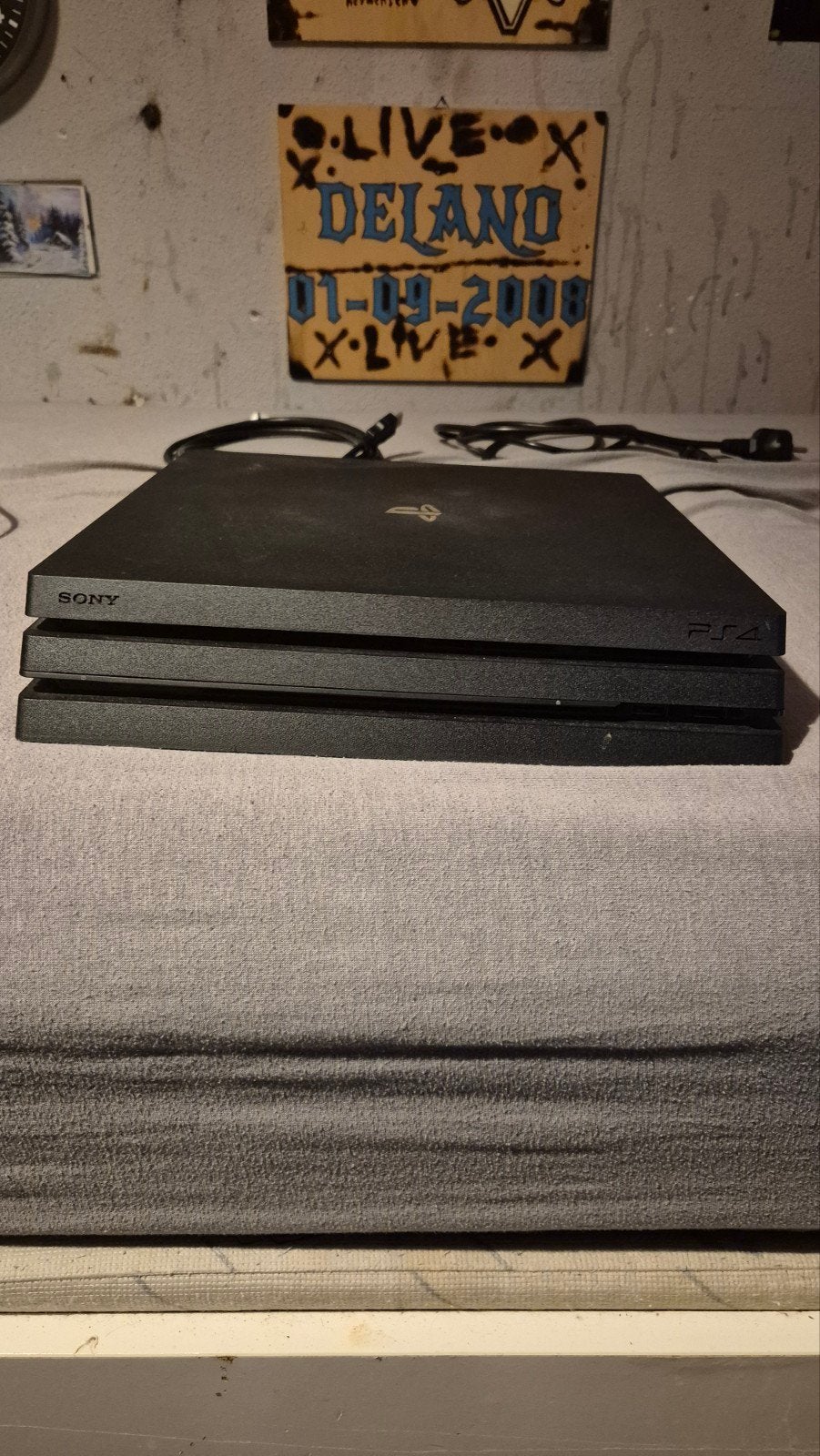 Sony PlayStation 4 Pro 500GB met Oplader en Kabels, Ophalen, Zonder controller, Pro, 500 GB
