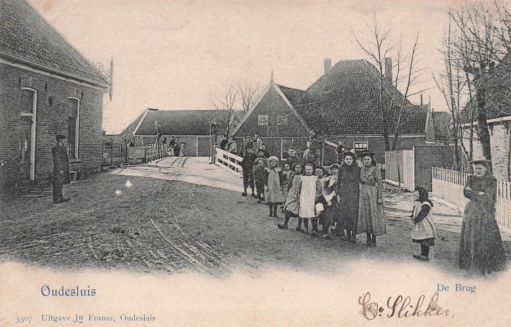 702-374-007 Oudesluis De Brug, Verzenden, Voor 1920, Noord-Holland