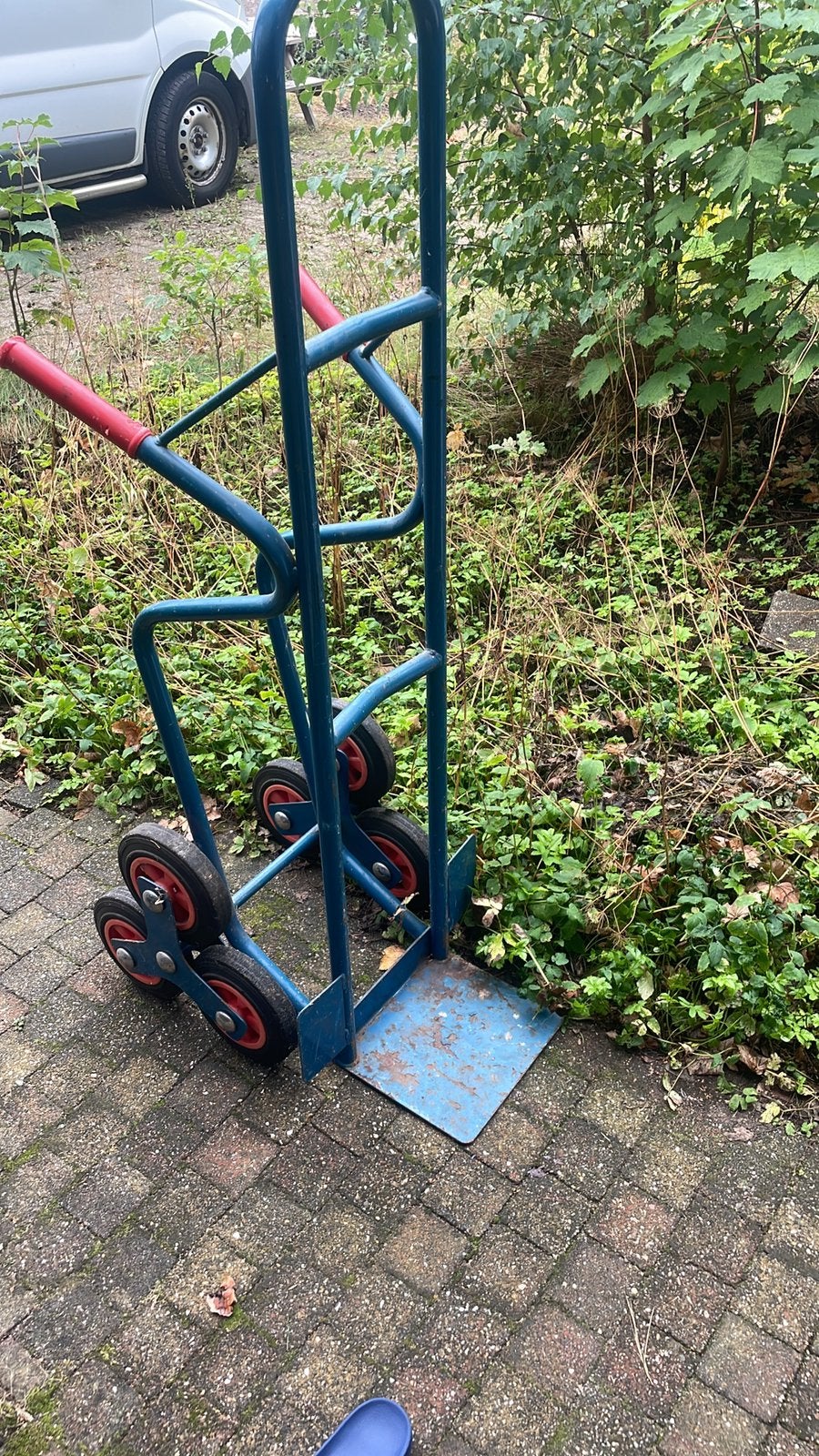 Trap steekwagen, 60 tot 80 liter, Ophalen, Zo goed als nieuw, Steekwagen
