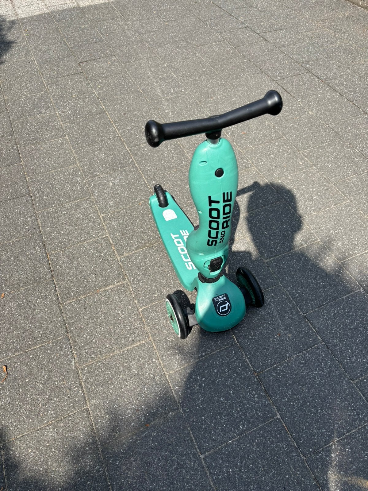 Scoot&Ride Mintgroen | Loopfiets & Step | Zeer nette staat, Ophalen, Zo goed als nieuw, Overige merken