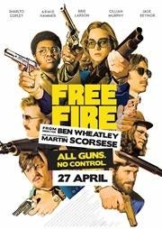 FREE   FIRE      filmposter., Rechthoekig Staand, Verzenden, Nieuw, A1 t/m A3
