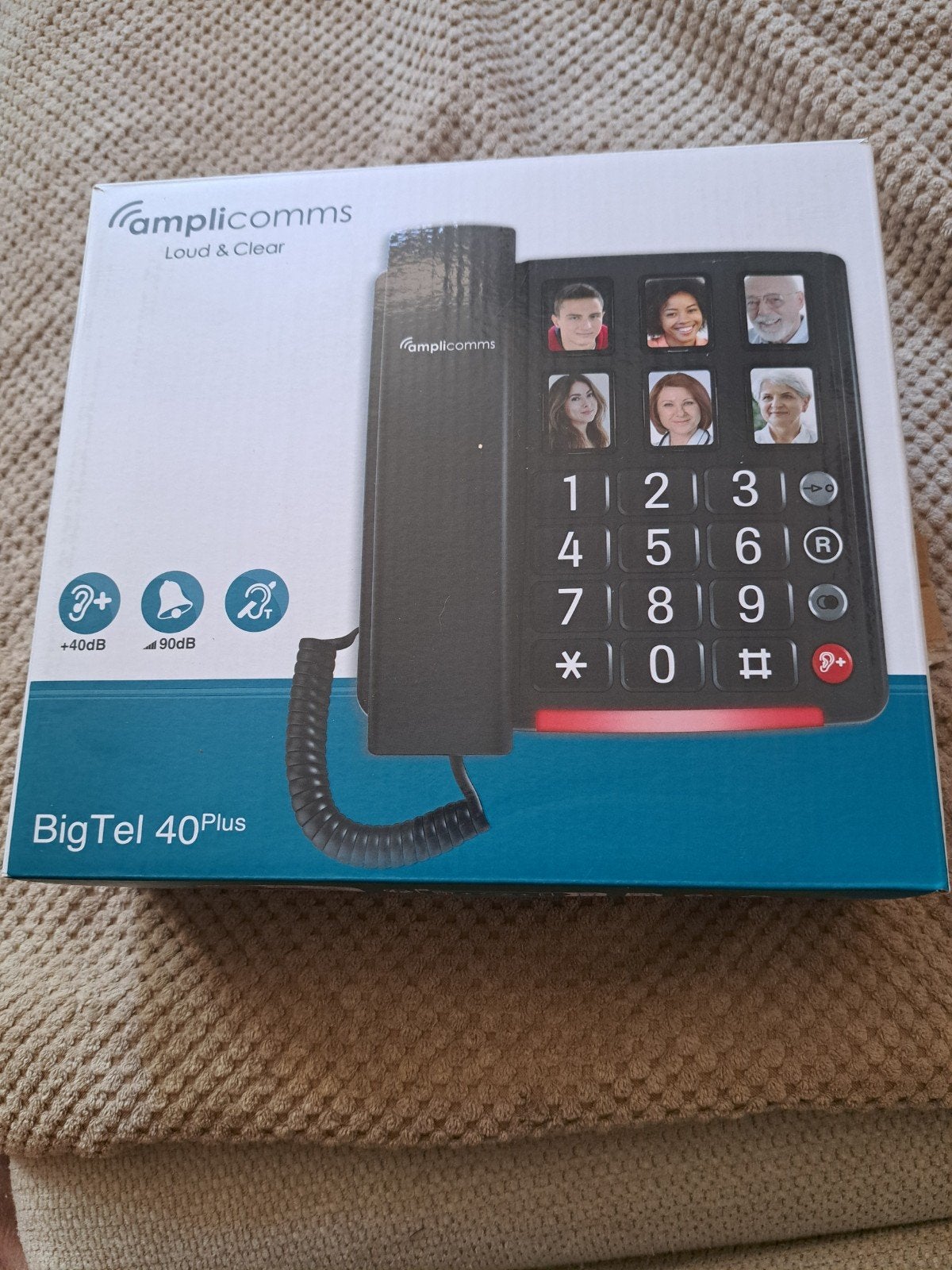 amplicomms Bigtel 40 Plus, Telecommunicatie, Ophalen of Verzenden, 1 handset