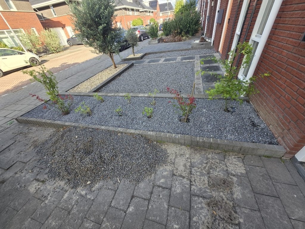 Gratis ~200-250kg sierstenen op te halen, Ophalen, Gebruikt, Antraciet, Split