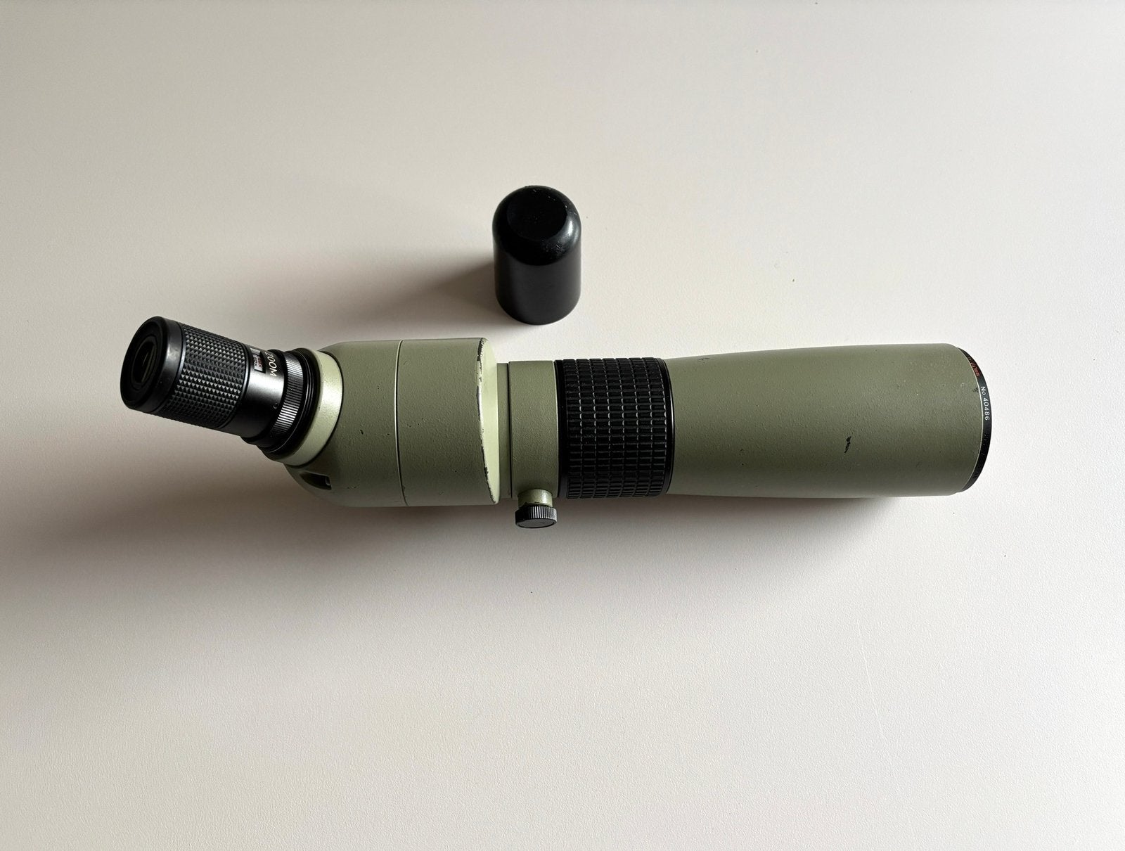 Nixen 60s Spotting scope, Ophalen of Verzenden, Gebruikt, Porro (met knik)