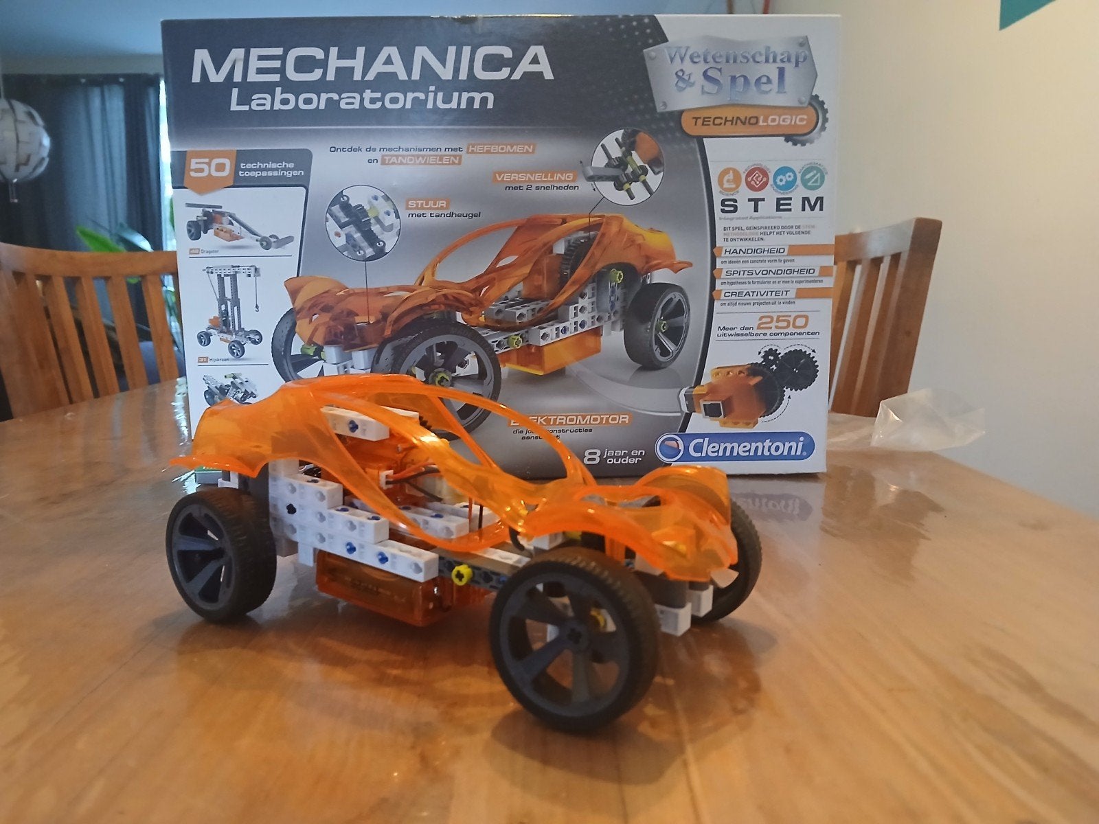Clementoni Mechanica Laboratorium: Auto & Hijskraan, Ophalen, Gebruikt