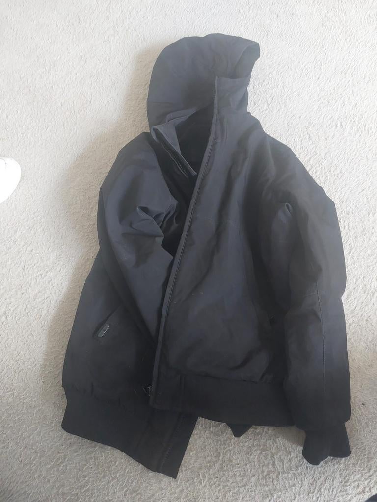 Airforce Zwarte Winterjas met Capuchon maat s, Kleding | Heren, Jassen | Winter, Ophalen, Zwart, Overige maten, Zo goed als nieuw