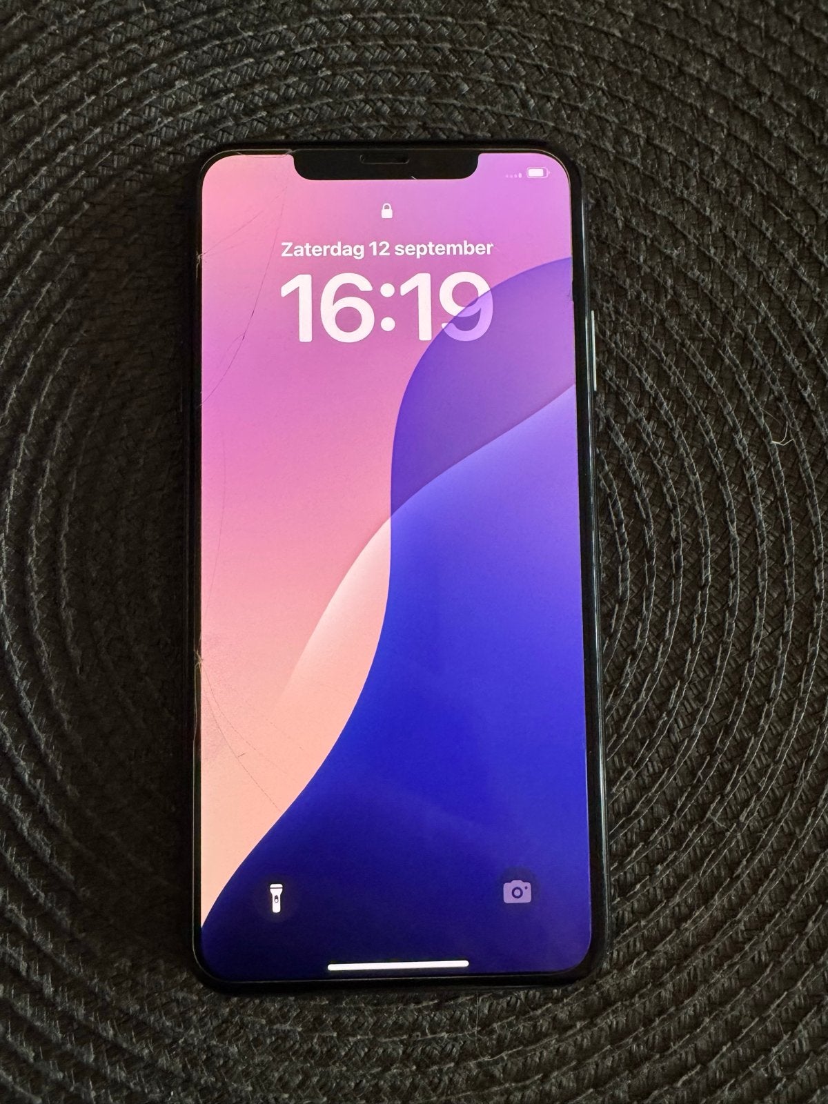 iPhone XS Max 64GB Spacegrijs, Telecommunicatie, Gebruikt, Ophalen of Verzenden, IPhone XS Max, 76 %