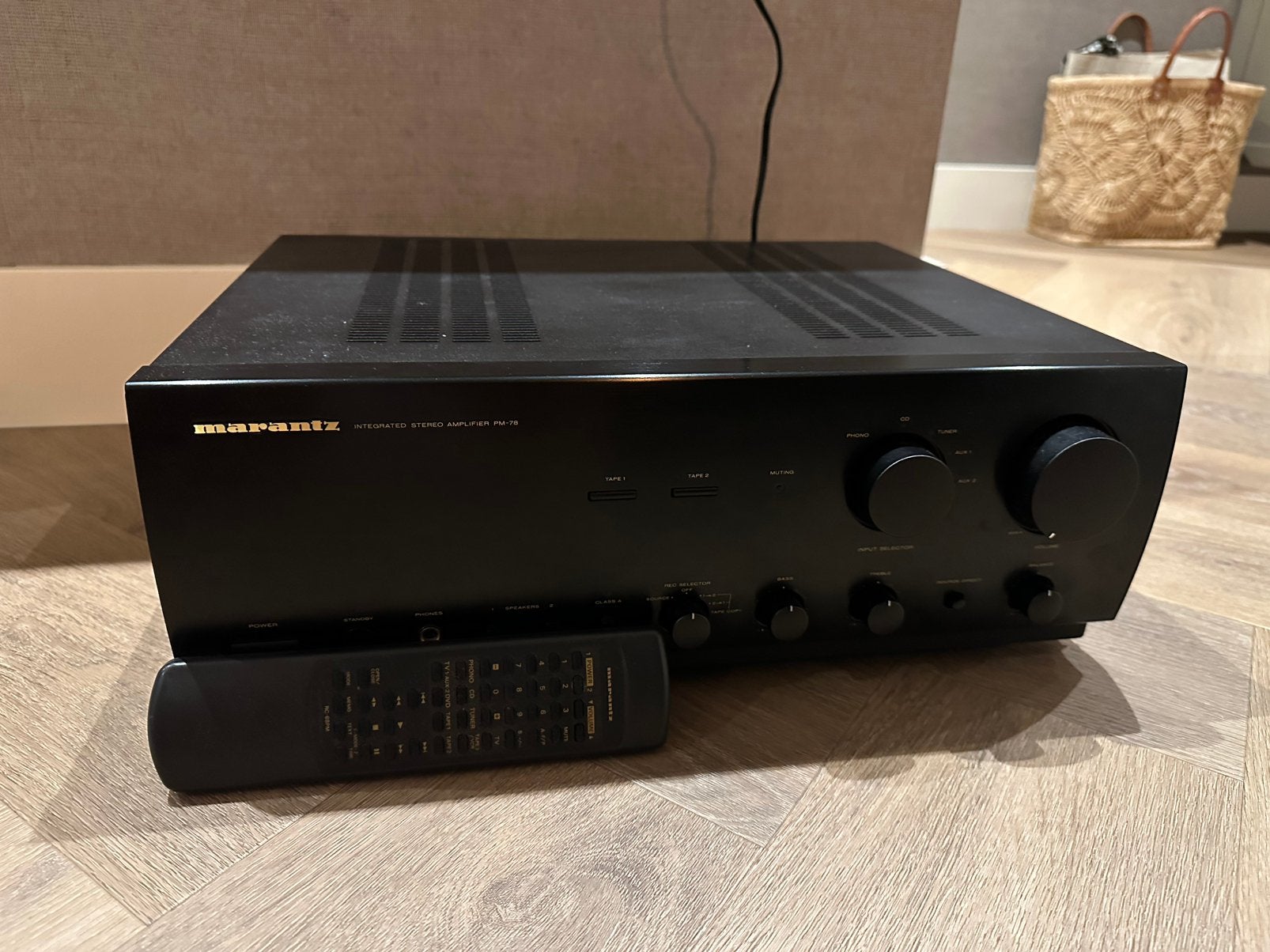 Marantz pm 78, Marantz, Ophalen of Verzenden, Zo goed als nieuw, 60 tot 120 watt