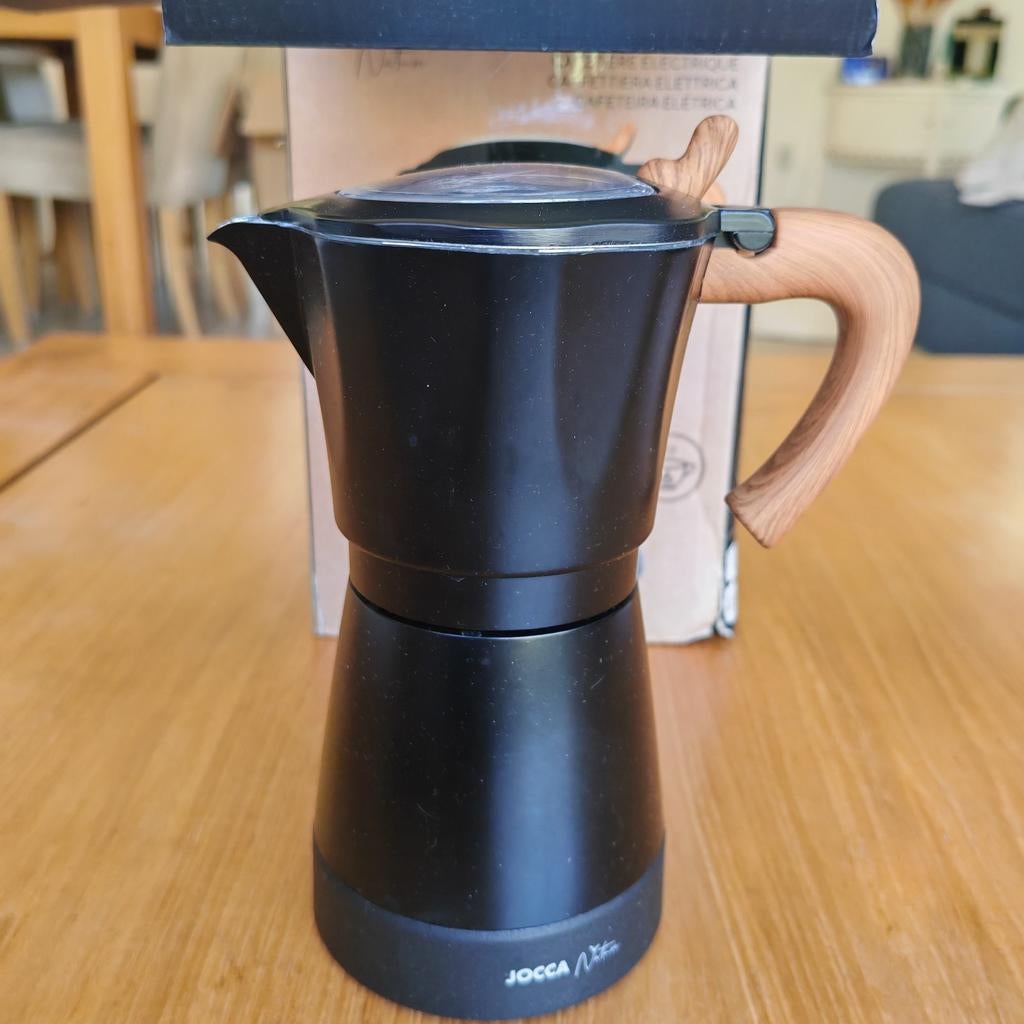 JOCCA-Koffiezetapparaat voor 6 kopjes 480W nieuw in doos, Afneembaar waterreservoir, Espresso apparaat, Nieuw, Gemalen koffie