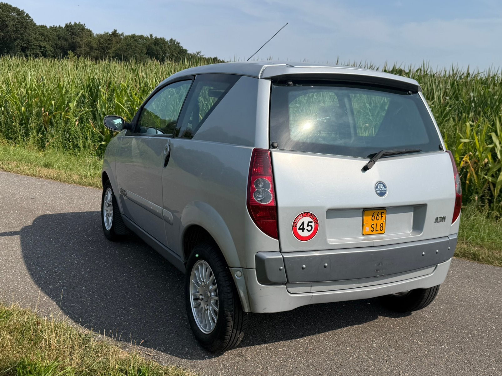 Aixam 741 | Grijs | Subwoofer | Goed onderhouden ✅, Diversen, Ophalen of Verzenden, 46 km of meer, Overige merken, 16 km/u of meer