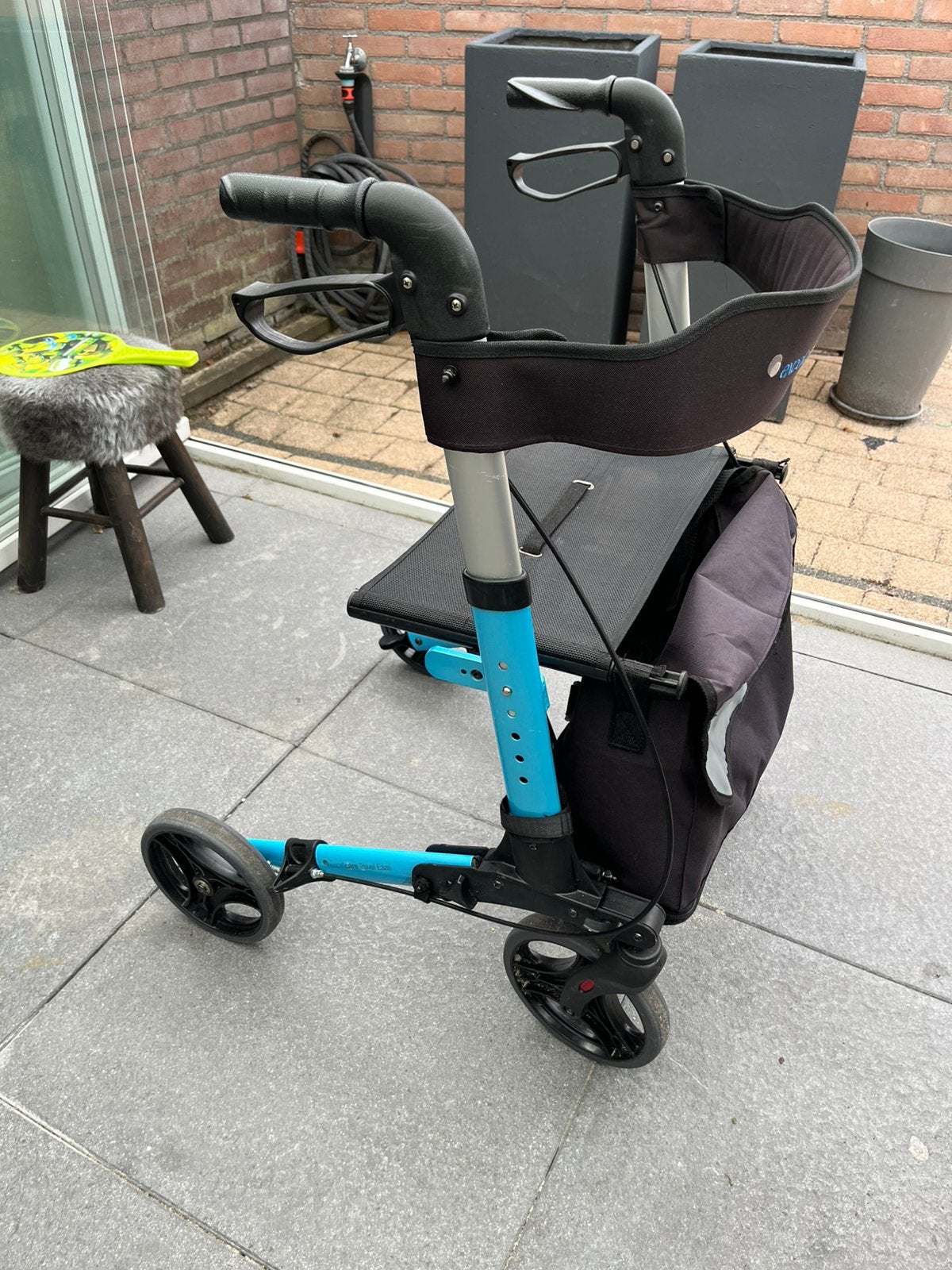 Lichtgewicht Rollator, Ophalen of Verzenden, Lichtgewicht, Zo goed als nieuw