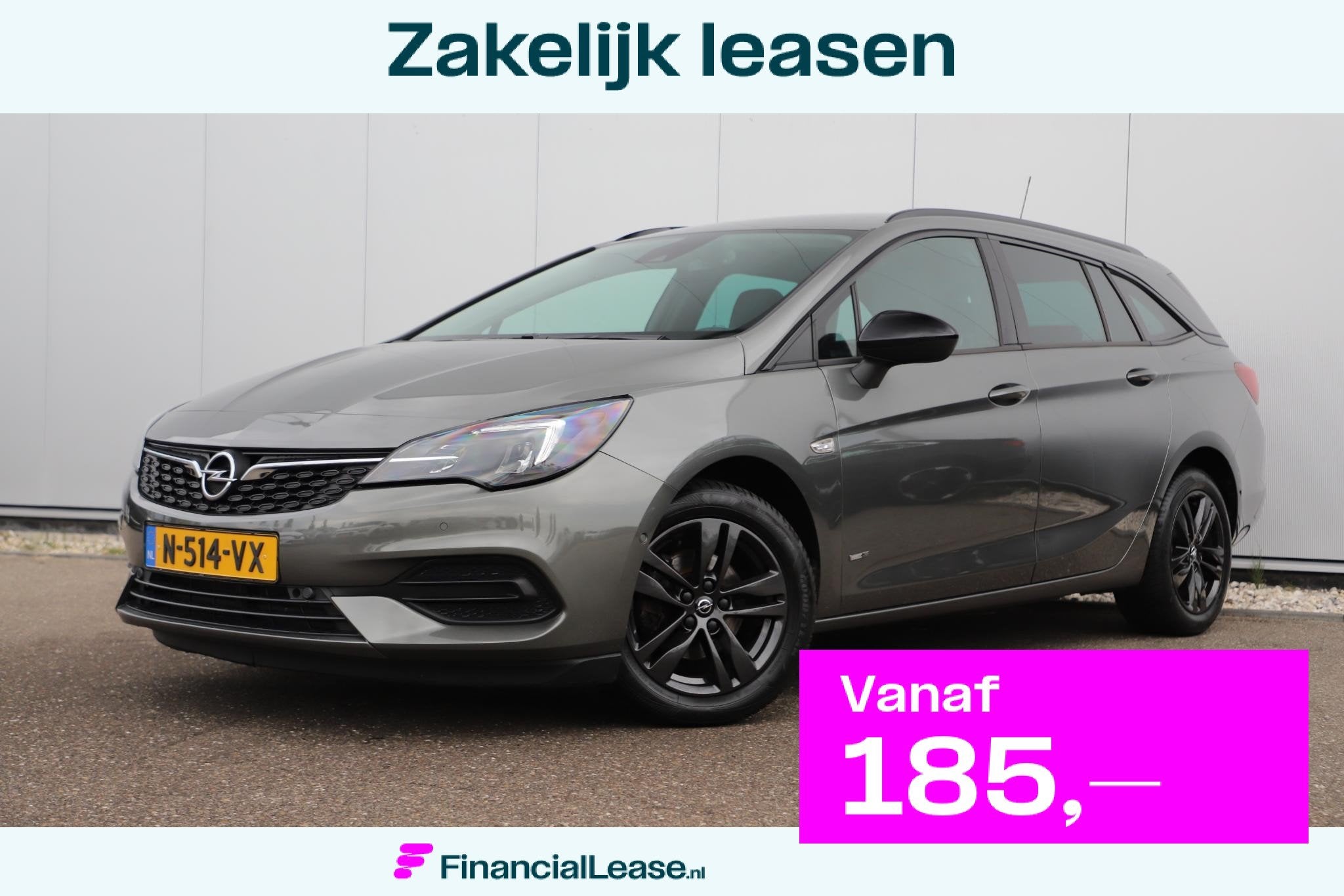 Opel Astra Sports Tourer 1.2 Design & Tech 110PK Trekhaak Sp, Voorwielaandrijving, Stof, Gebruikt, Euro 6