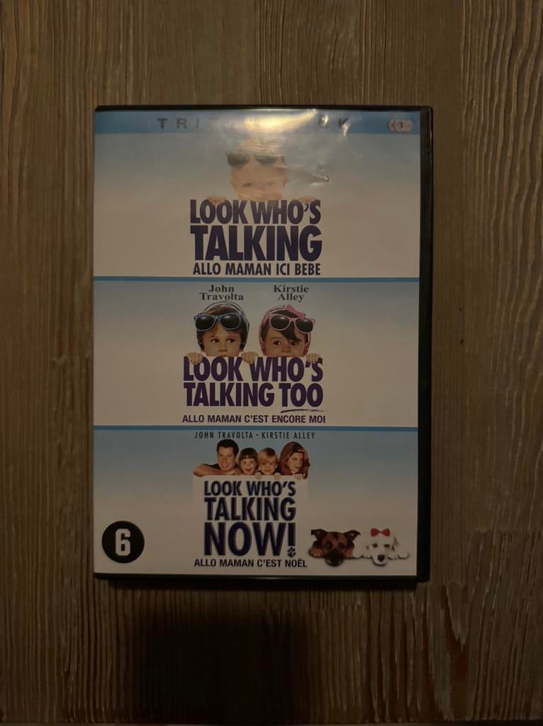 Look Who’s Talking, Ophalen of Verzenden, Zo goed als nieuw, Komedie, Alle leeftijden