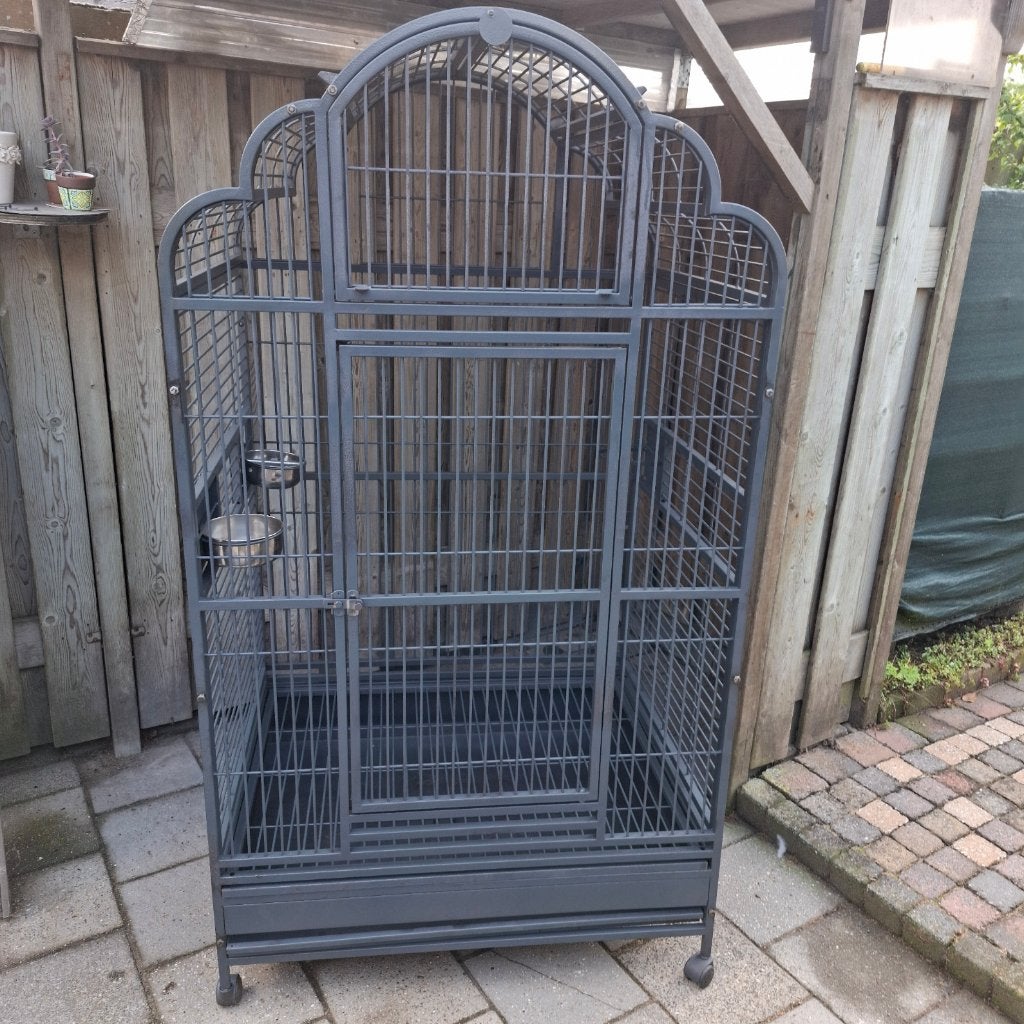 Grote Papegaaien Kooi te koop voor een vriend, Ophalen, Gebruikt, Metaal, Vogelkooi