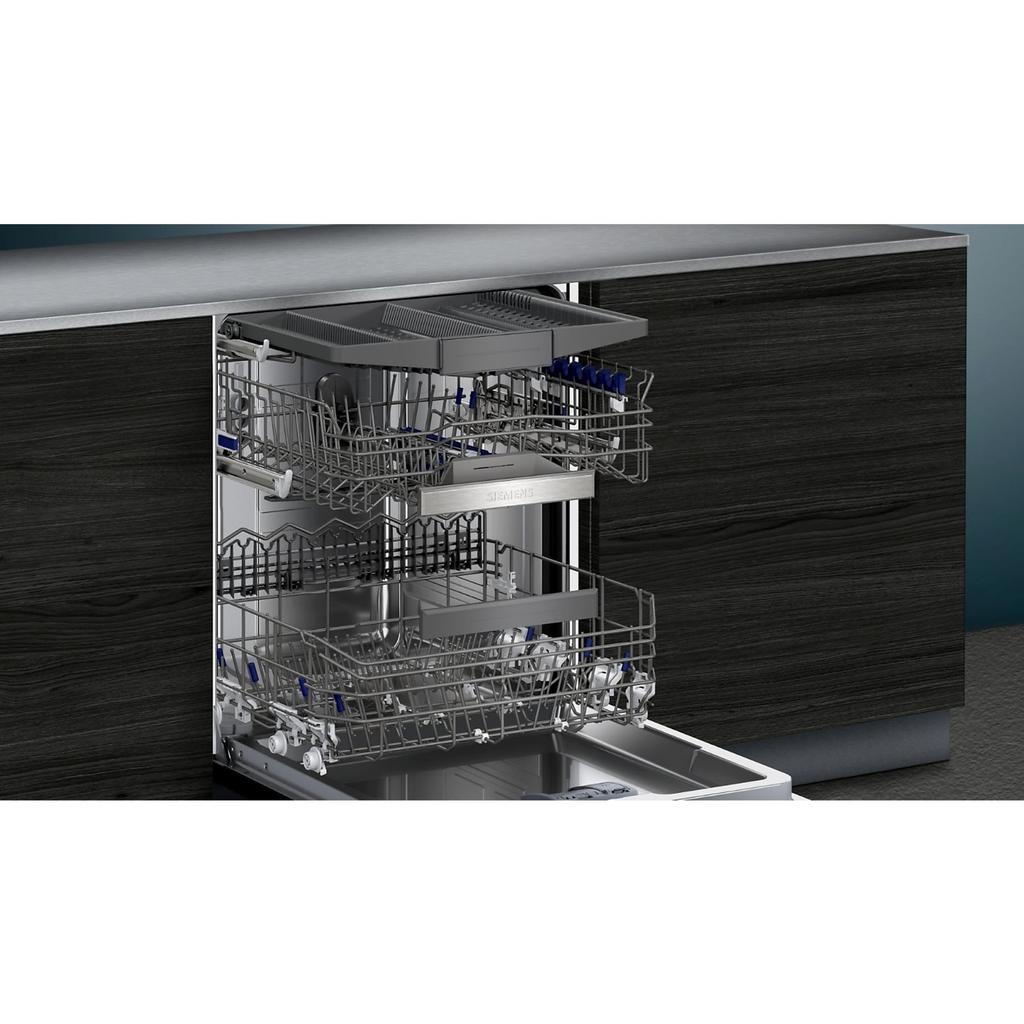 Siemens SN65ZX07CE iQ500 Inbouw Vaatwasser - ZGAN, Ophalen, 60 cm of meer, Minder dan 10 liter, Zo goed als nieuw