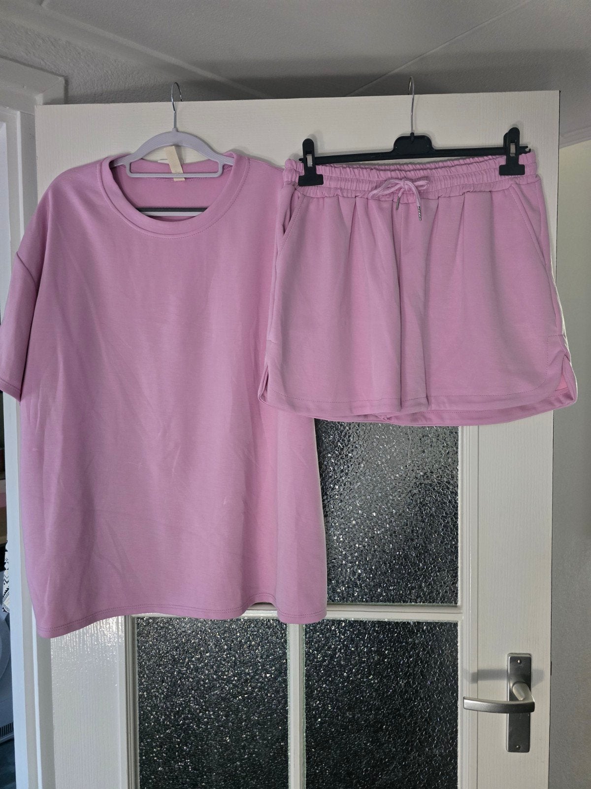 Nieuwe set roze 40 42 44, Kleding | Dames, Huispakken, Ophalen of Verzenden, Nieuw, Maat 42/44 (L), Roze