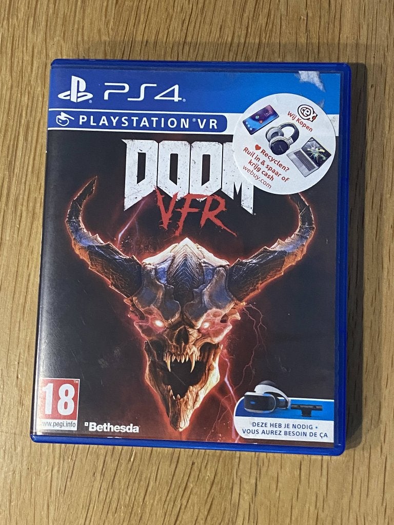 Doom VFR PS4, Ophalen, Vanaf 18 jaar, Shooter, 1 speler
