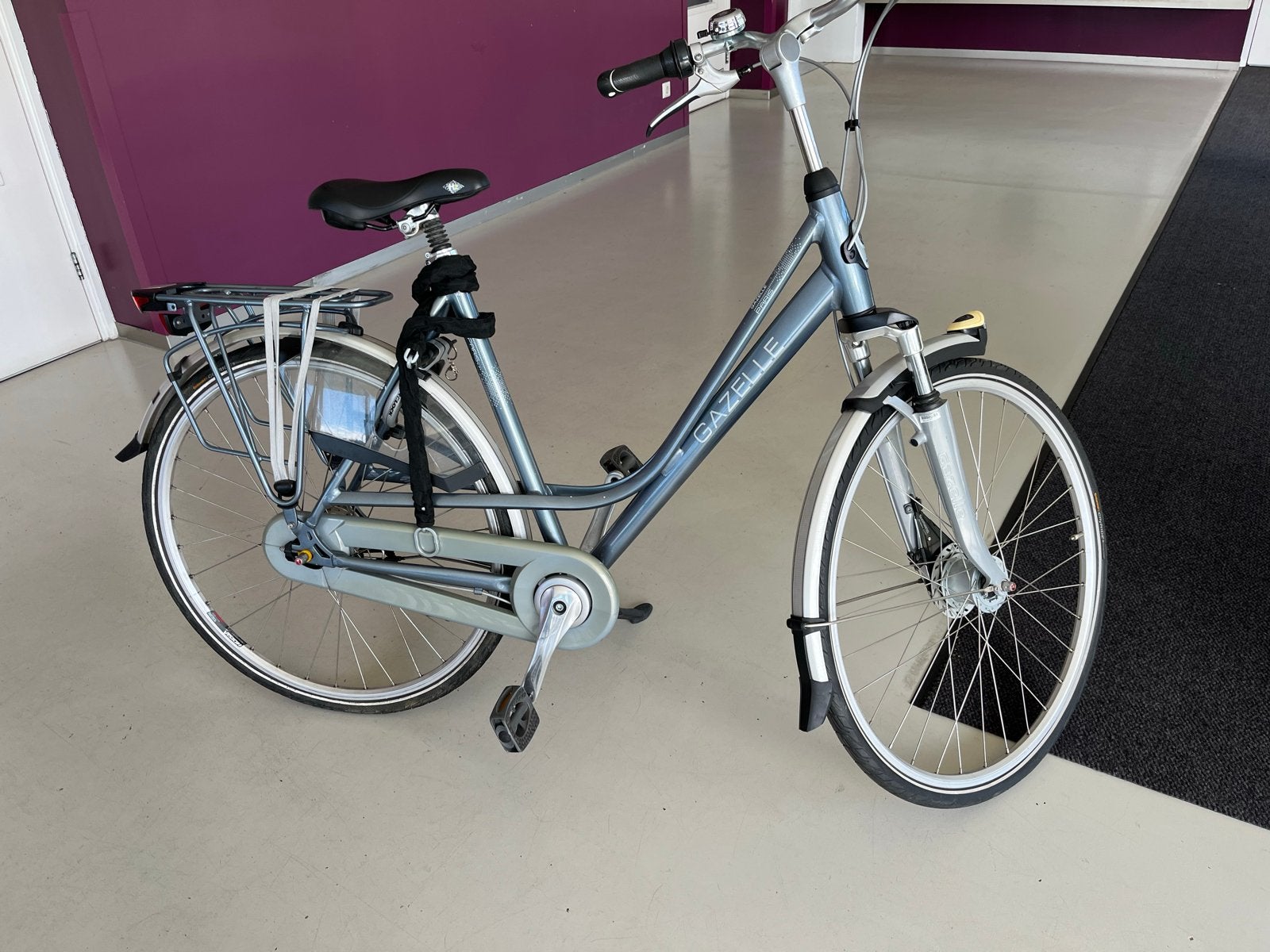 Gazelle damesfiets, 7 versnellingen, goed onderhouden, Ophalen, Versnellingen, Gazelle, 53 tot 56 cm