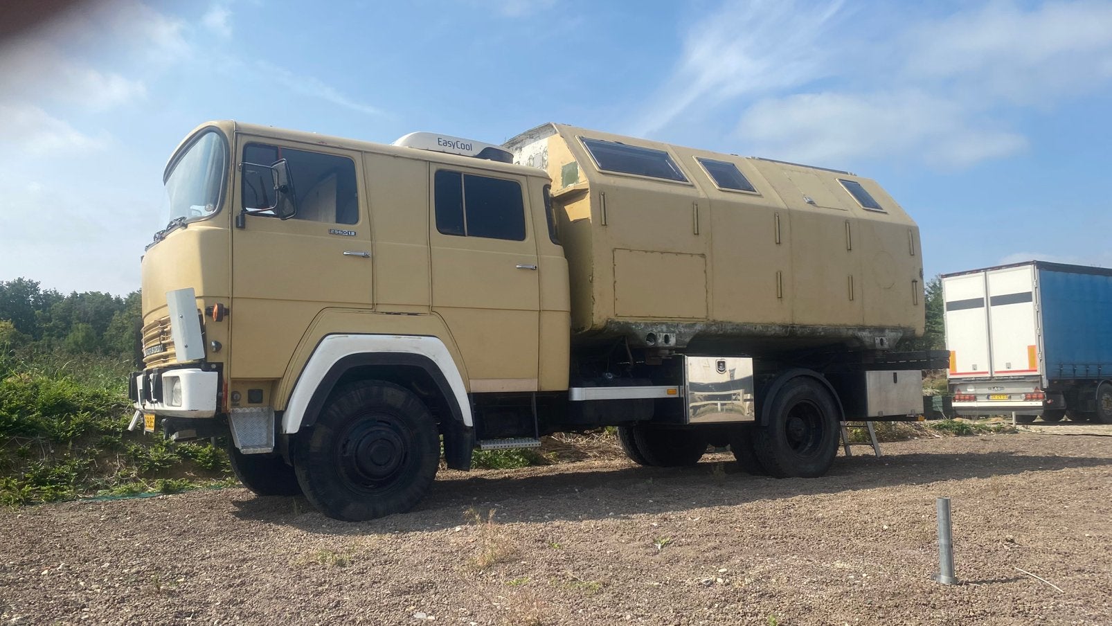 Magirus-Deutz 256 4x4 Expeditietruck | 50.000 km | Uniek, Overige merken, Chemisch toilet, Buscamper of Camperbus, Dakluik