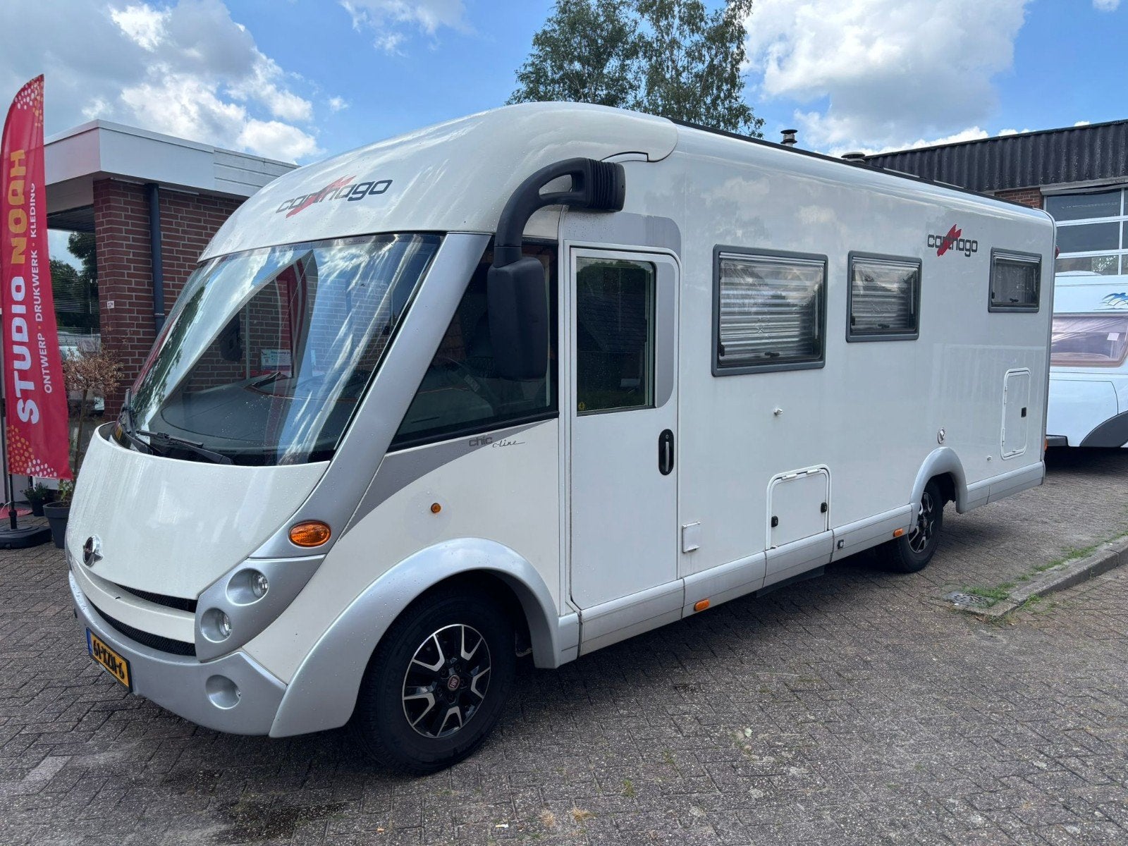 Carthago Chic C-Line 4.8 | 2009 | Enkele Bedden | 2x Airco, Integraal, Ringverwarming, Fiat, Tot en met 2