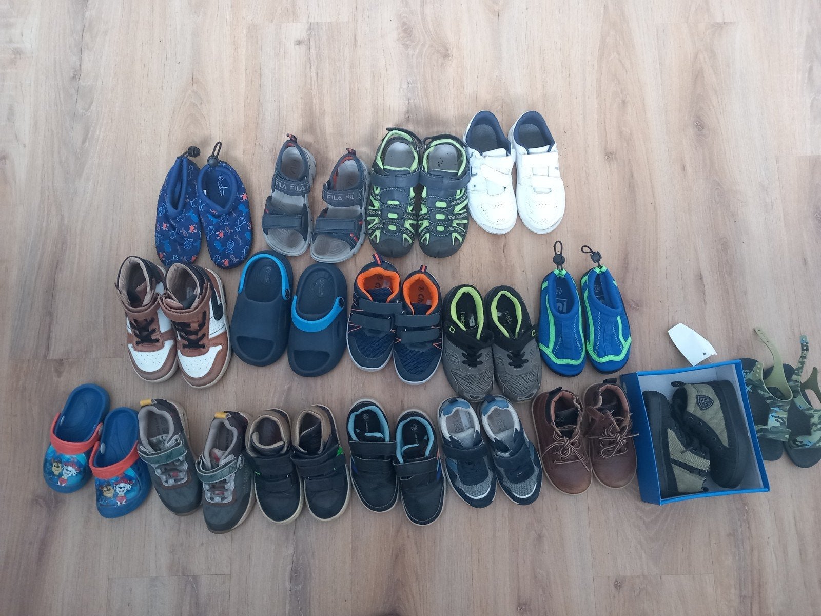 Grote partij jongensschoenen, diverse maten 22 t/m 31, Ophalen of Verzenden, Gebruikt, Jongen, Schoenen