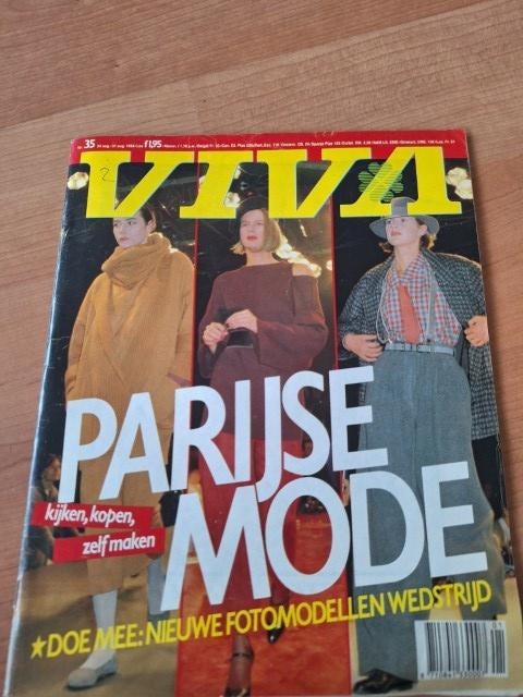 Viva 1984 Cindy Lauper, Ophalen of Verzenden, 1980 tot heden, Nederland, Tijdschrift