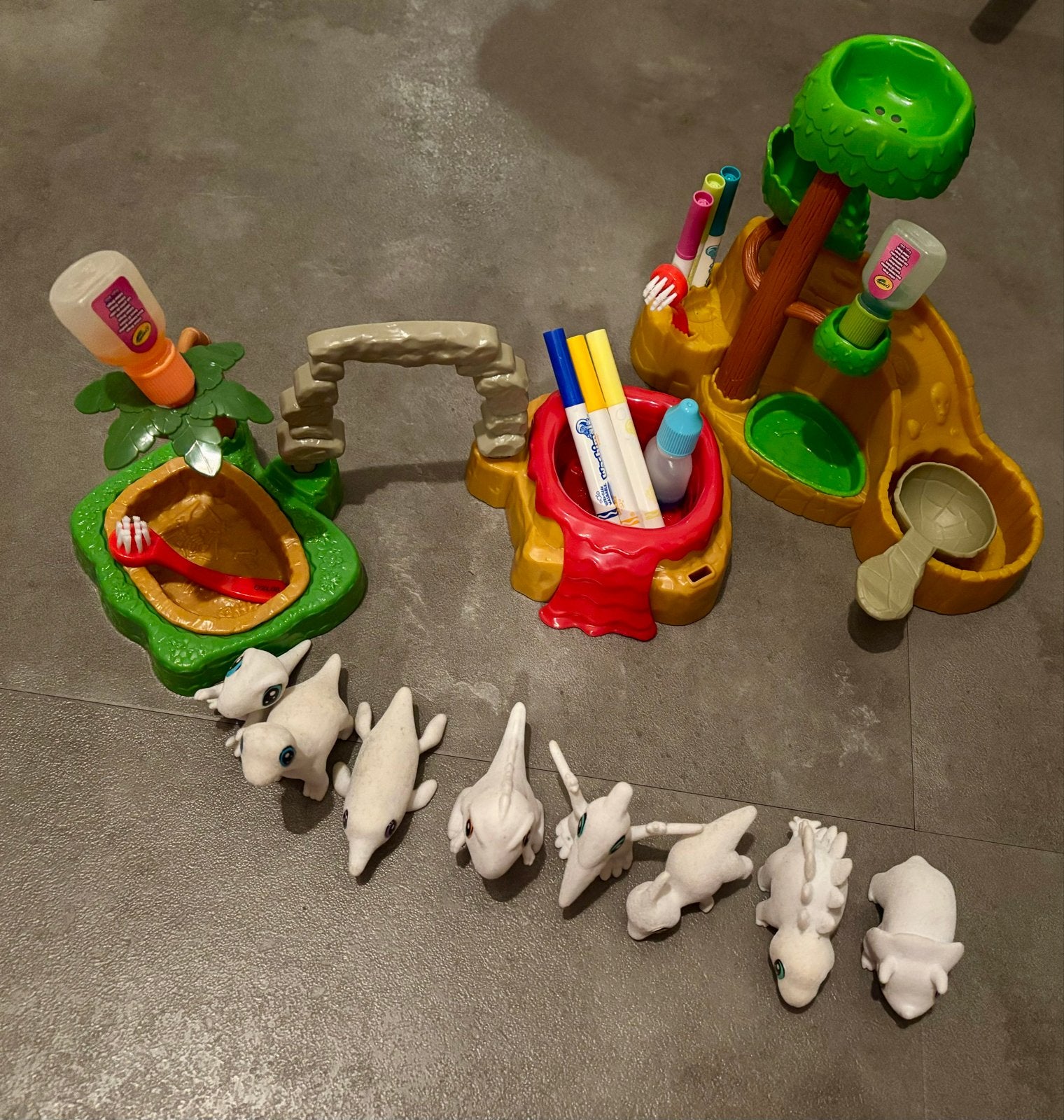 Crayola Washimals Dinosaurus Speelset, Ophalen of Verzenden, Gebruikt, Jongen of Meisje